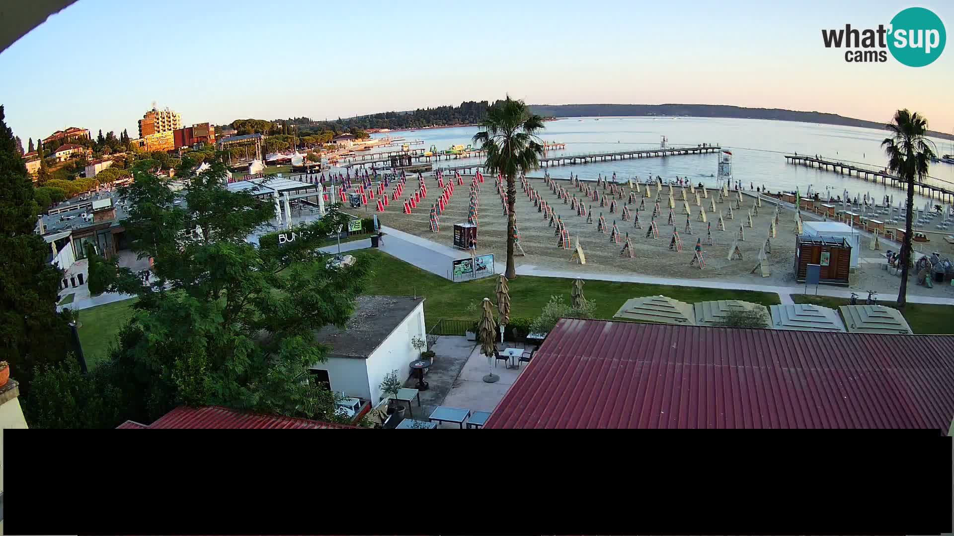 Webcam spiaggia Portorose – Caffe Karamela