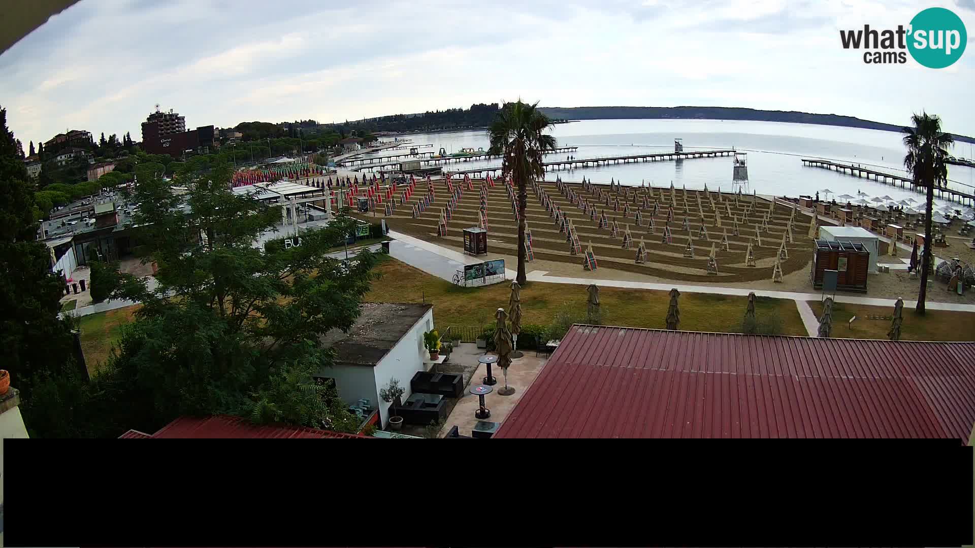 Webcam Live Plage à Portorož