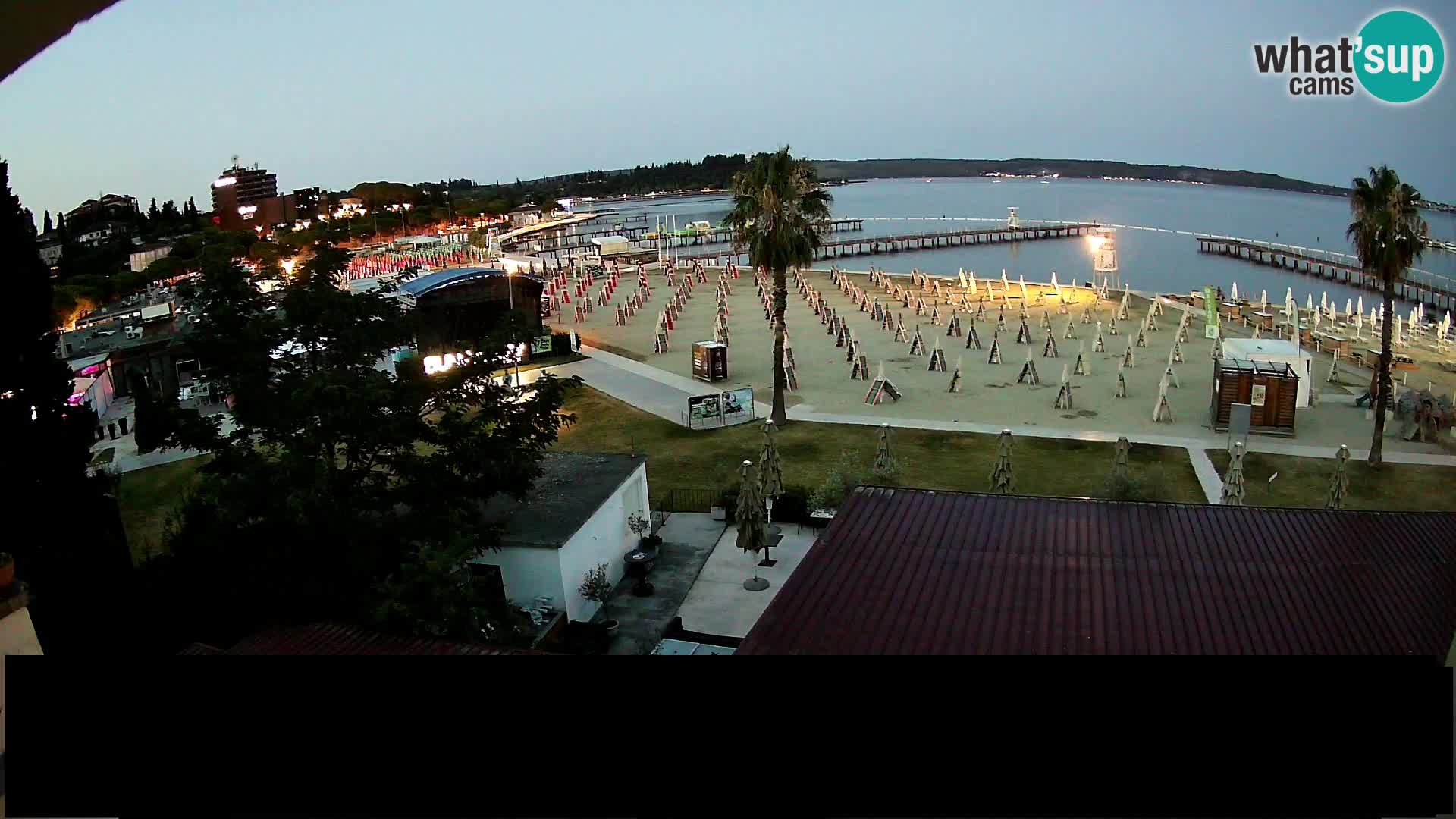 Webcam Portorož Strand – Karamela bar