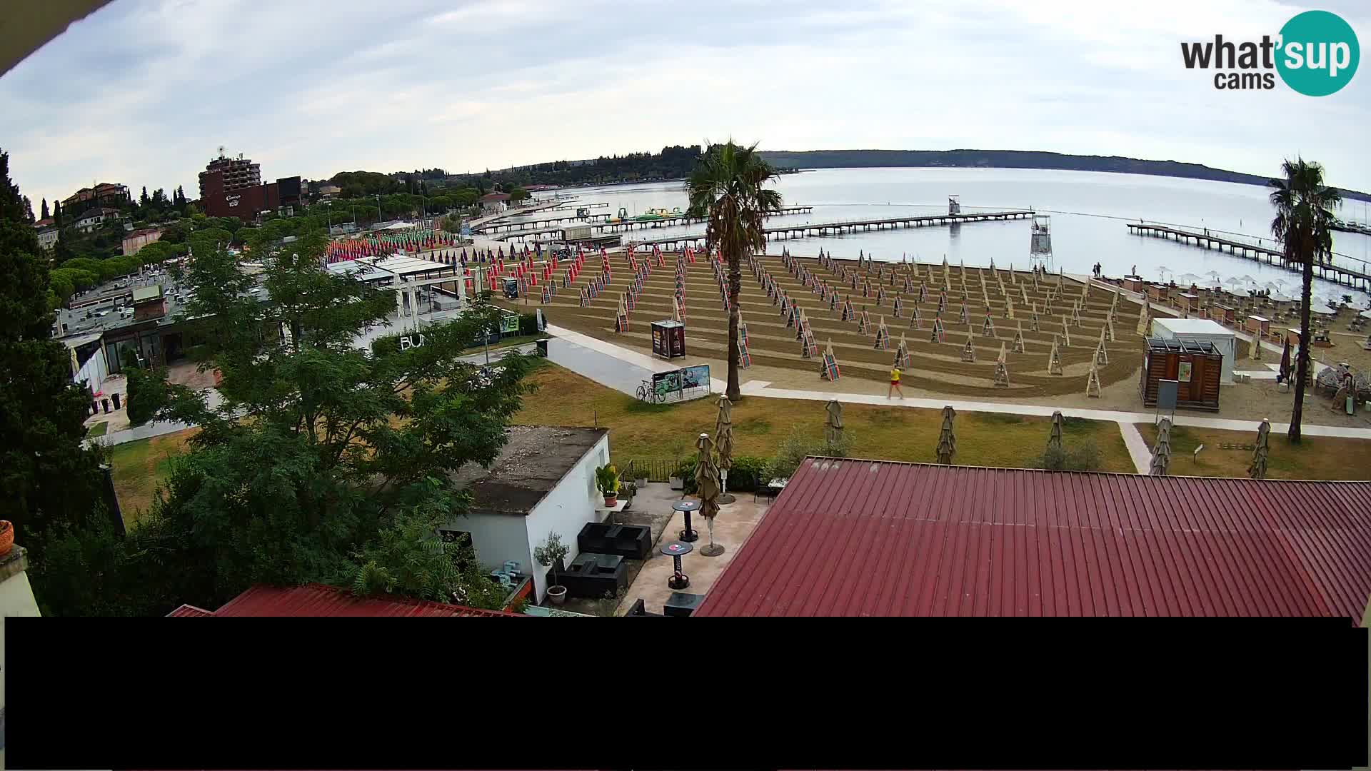 Webcam Live Spiaggia di Portorose