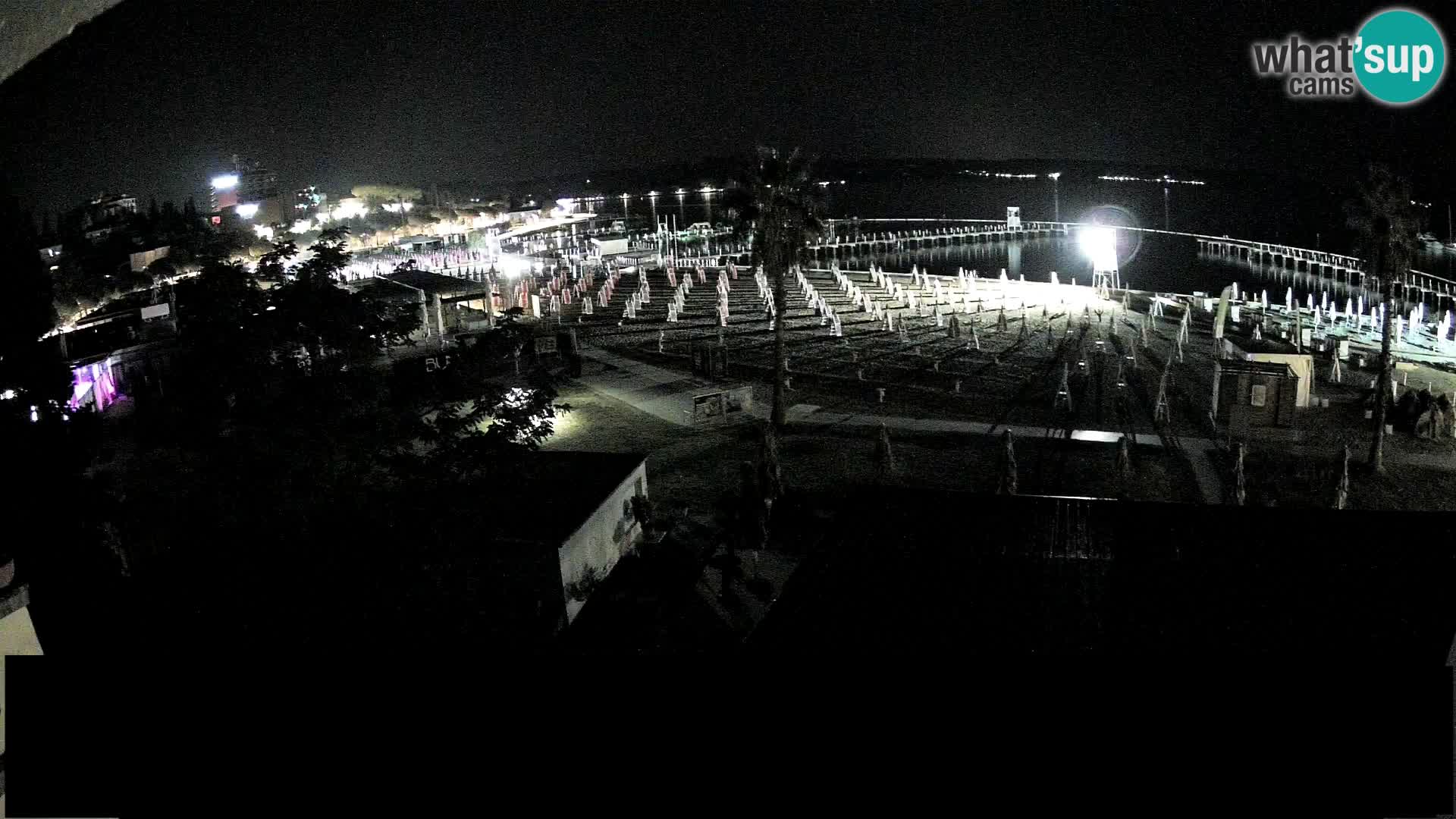 Plage Portorož live cam