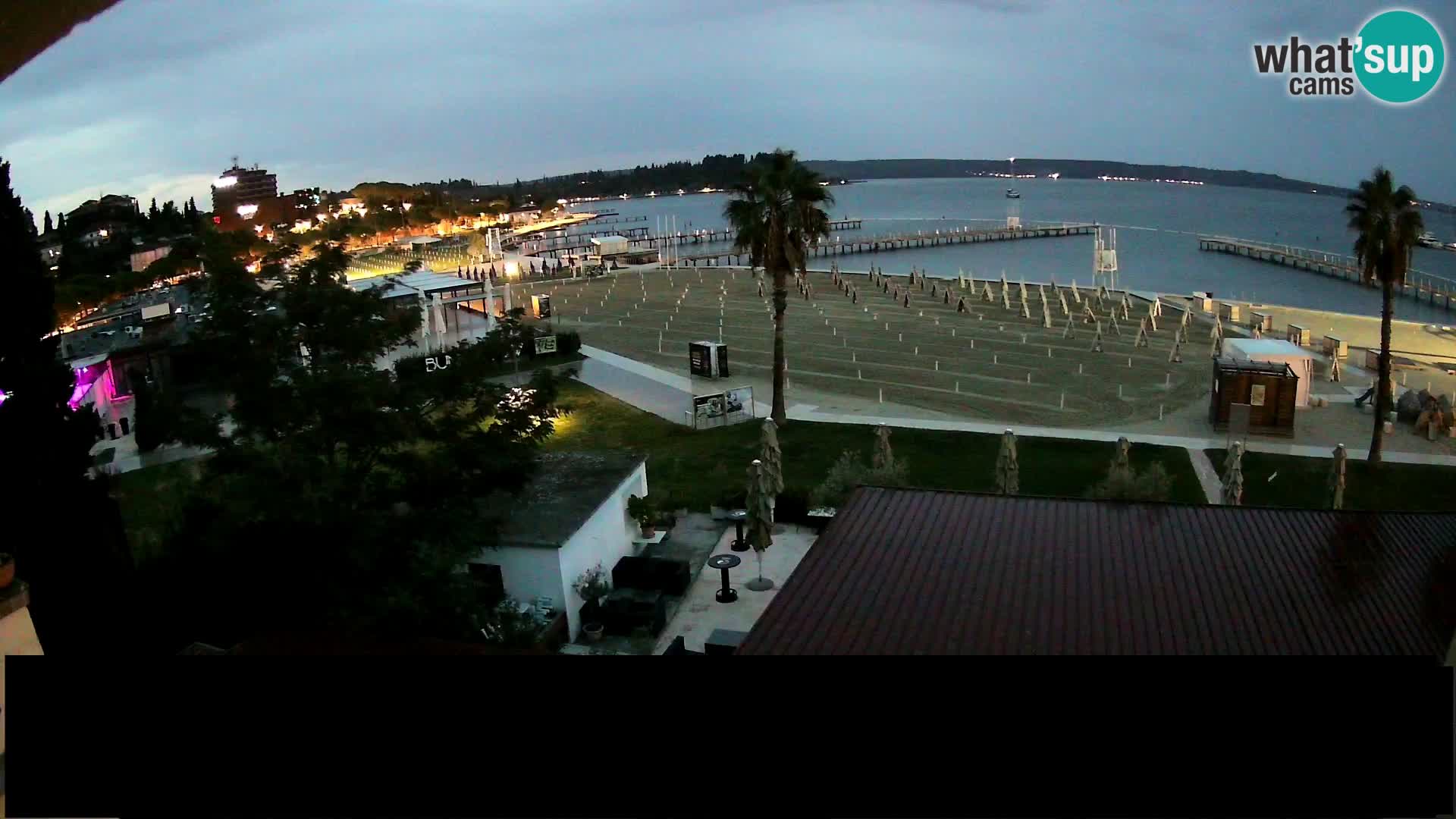 Webcam live Beach in Portorož