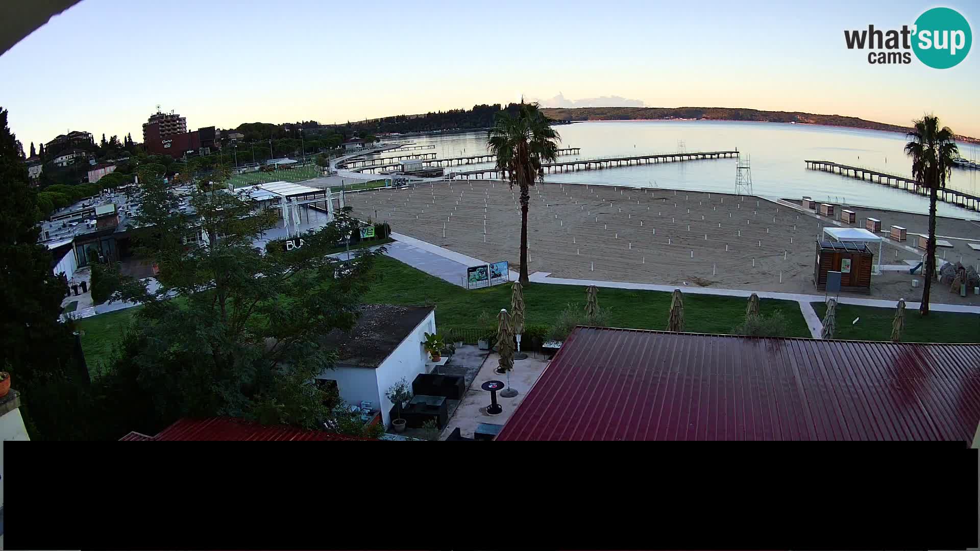 Webcam Live Spiaggia di Portorose