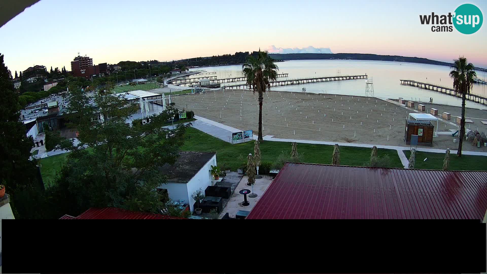 Livecam Portorož beach