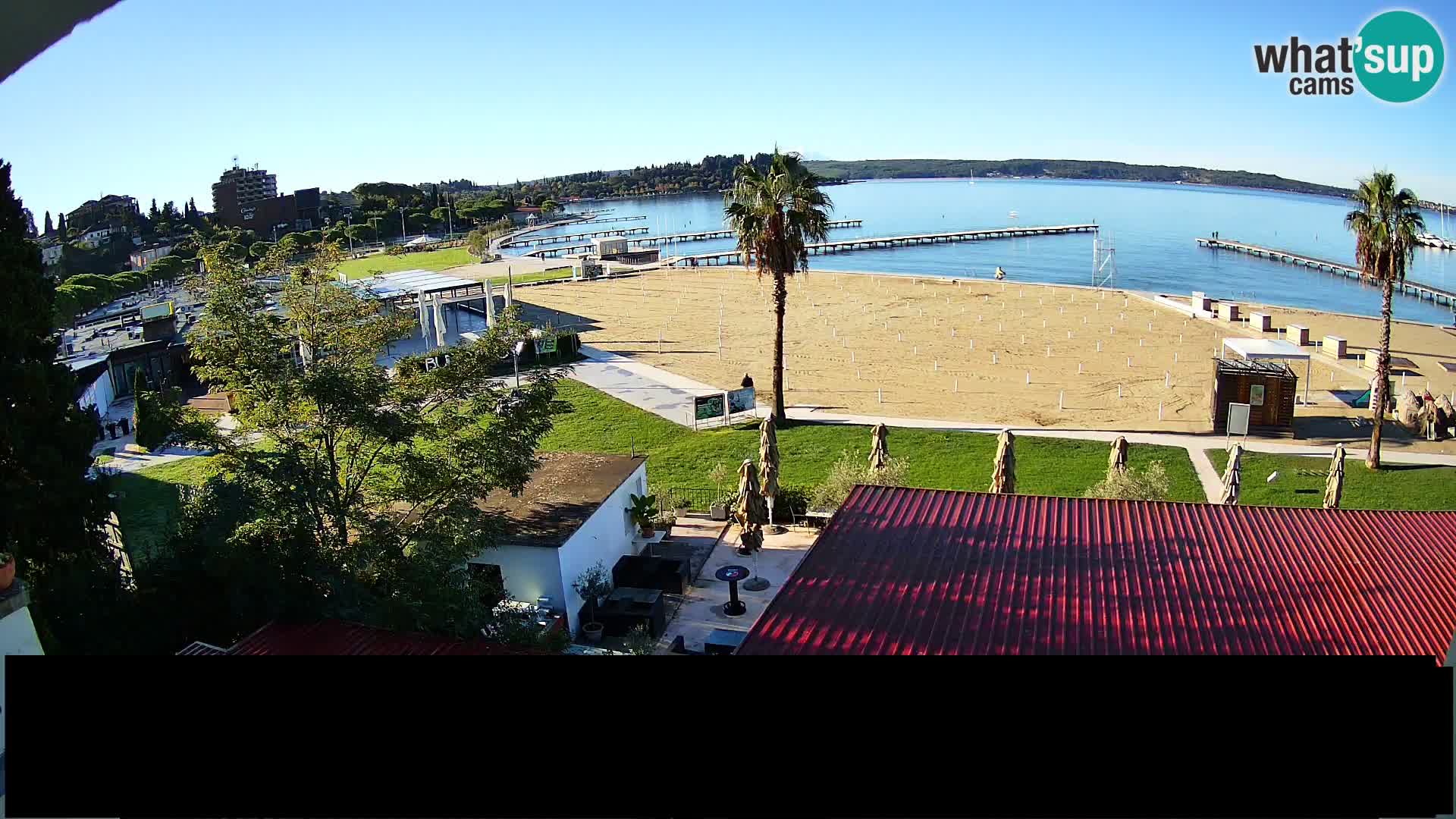 Webcam spiaggia Portorose – Caffe Karamela