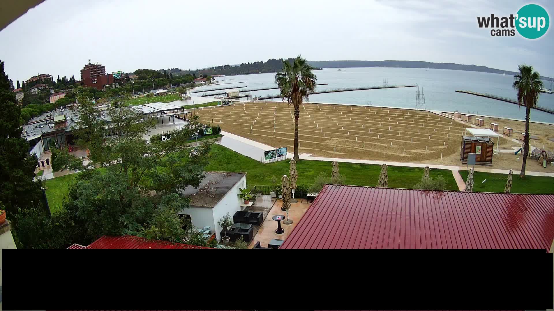 Webcam Live Plage à Portorož