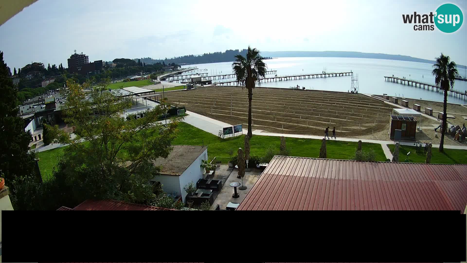 Spiaggia di Portorose live webcam