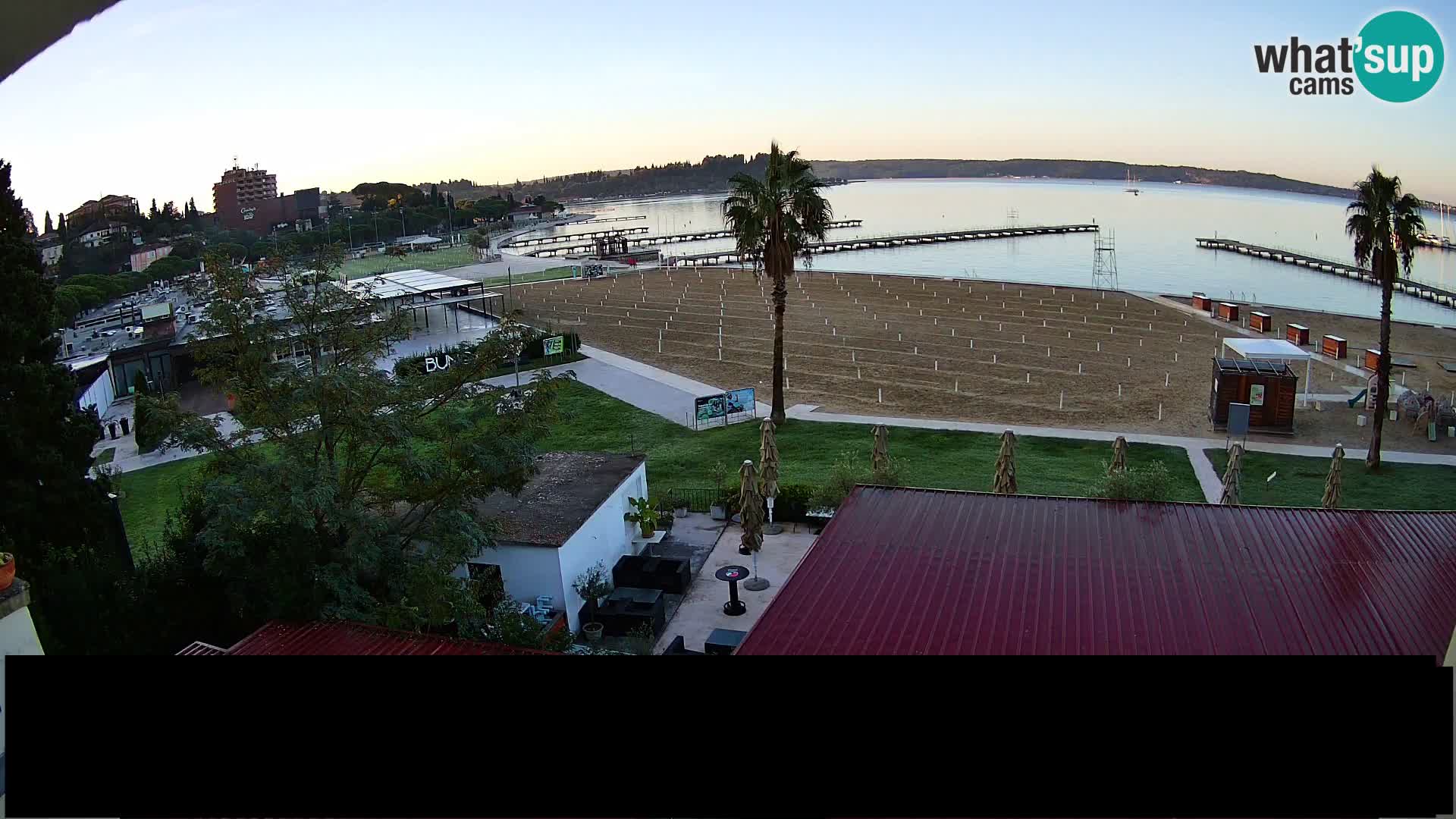 Webcam live Beach in Portorož