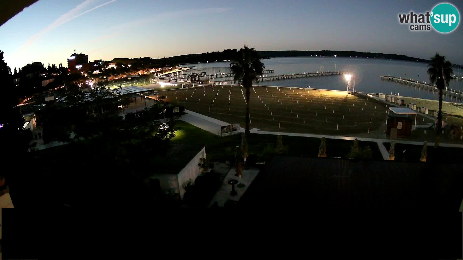 Webcam Live Spiaggia di Portorose