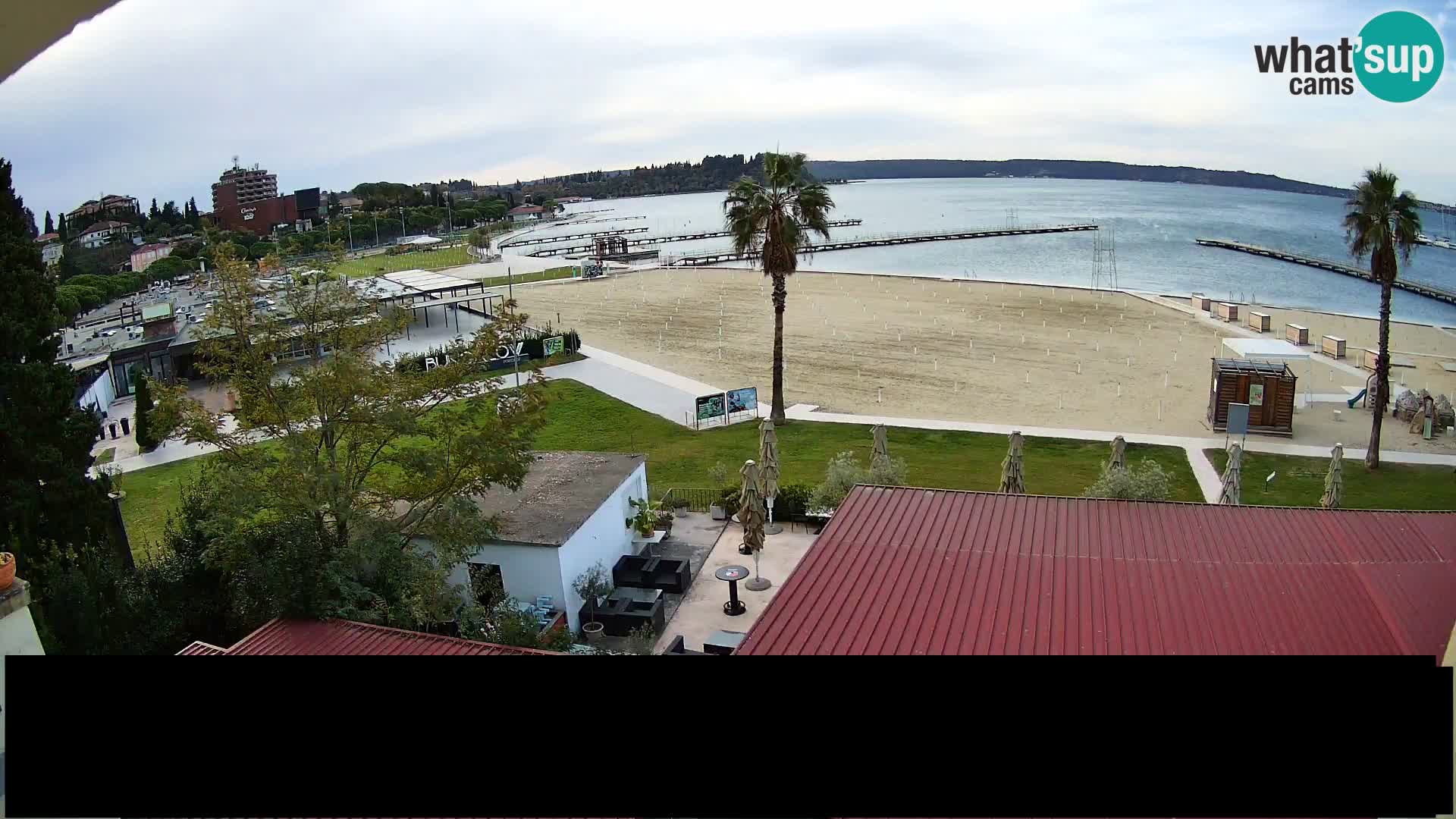 Webcam Live Spiaggia di Portorose