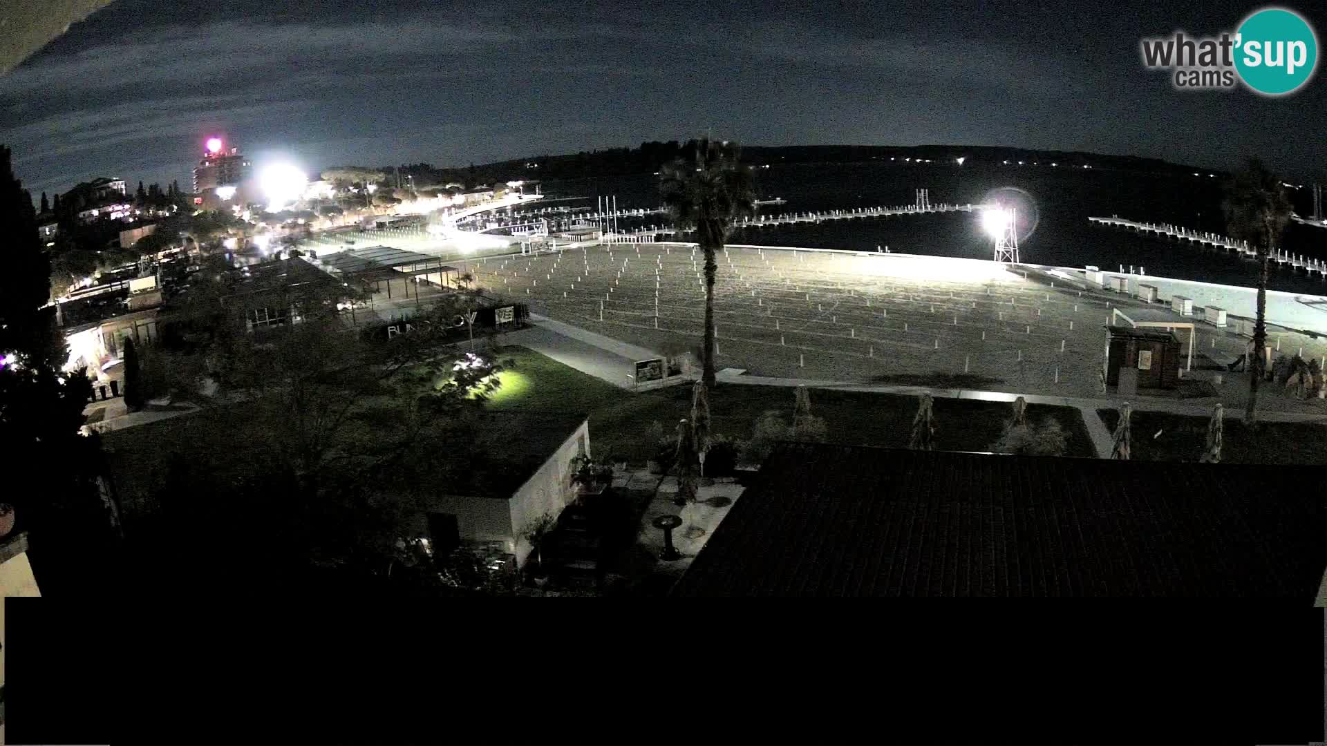 Webcam Live Playa de Portorož