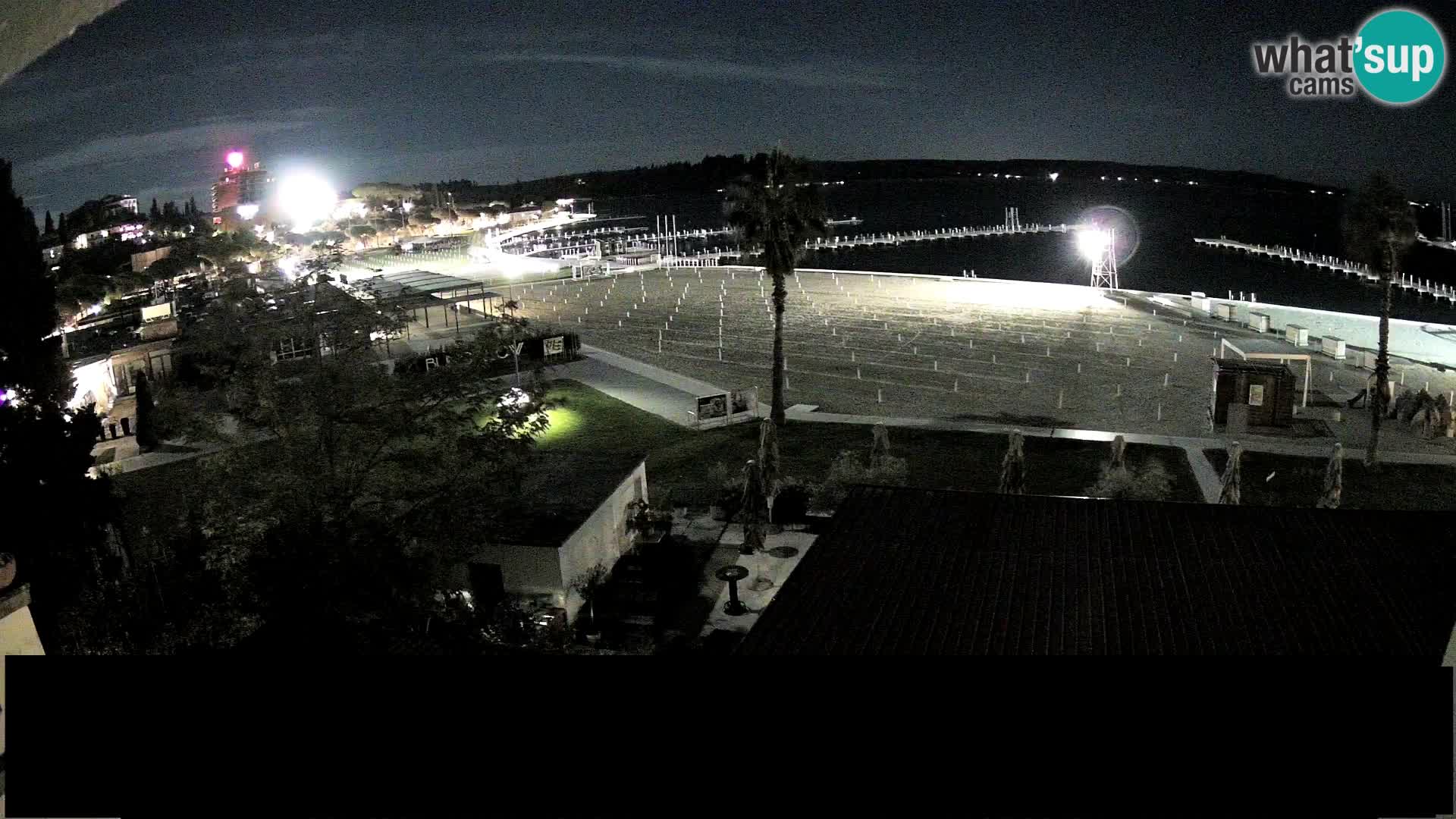 Webcam Live Spiaggia di Portorose