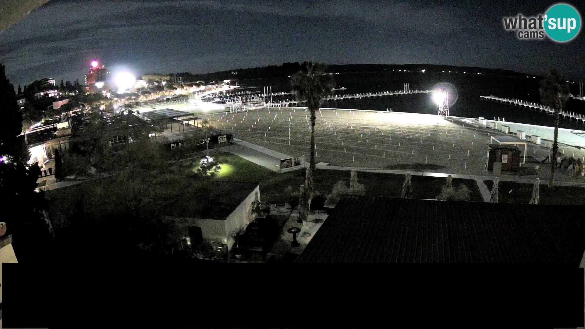 Webcam Live Playa de Portorož