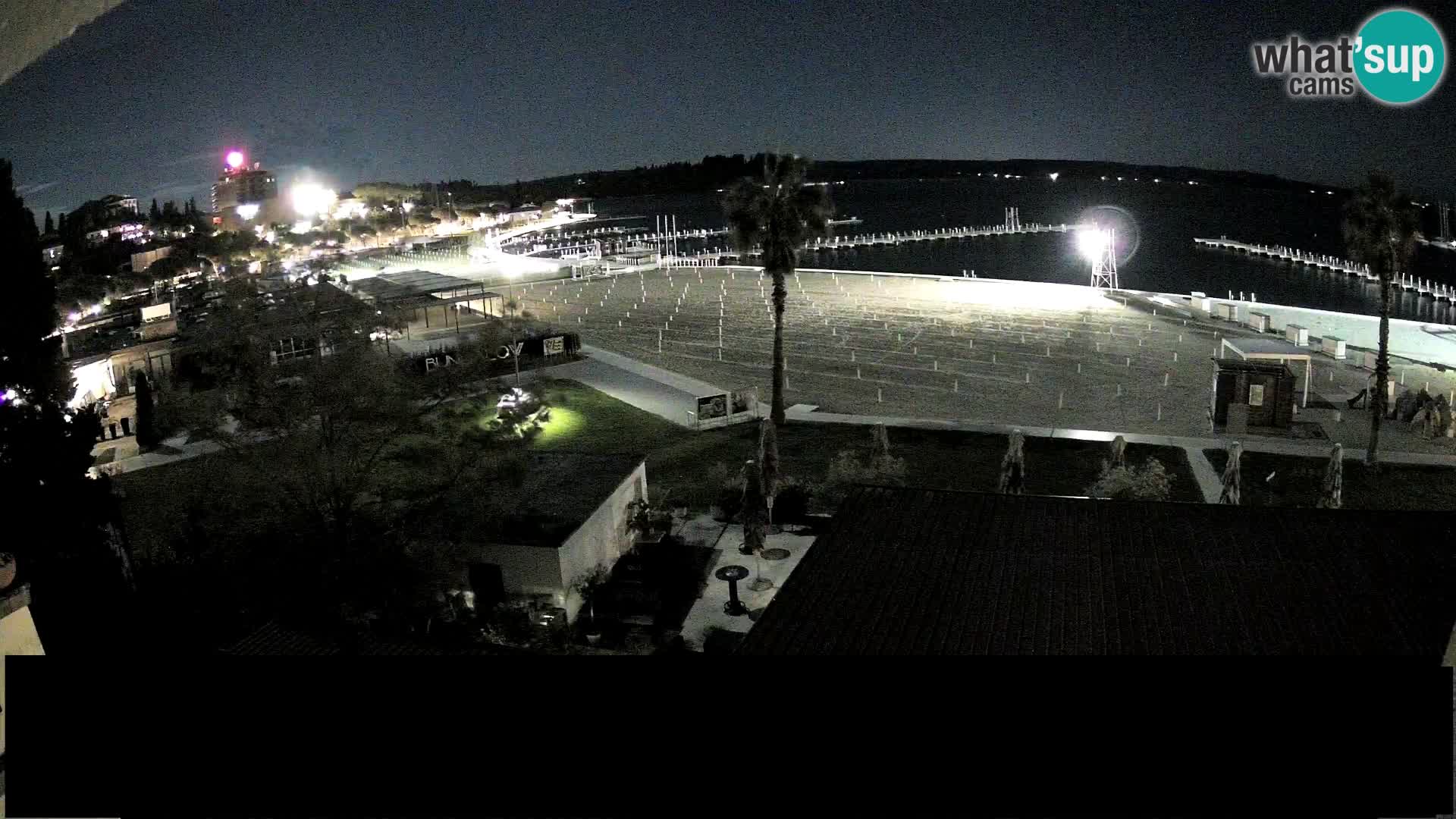 Webcam Live Playa de Portorož