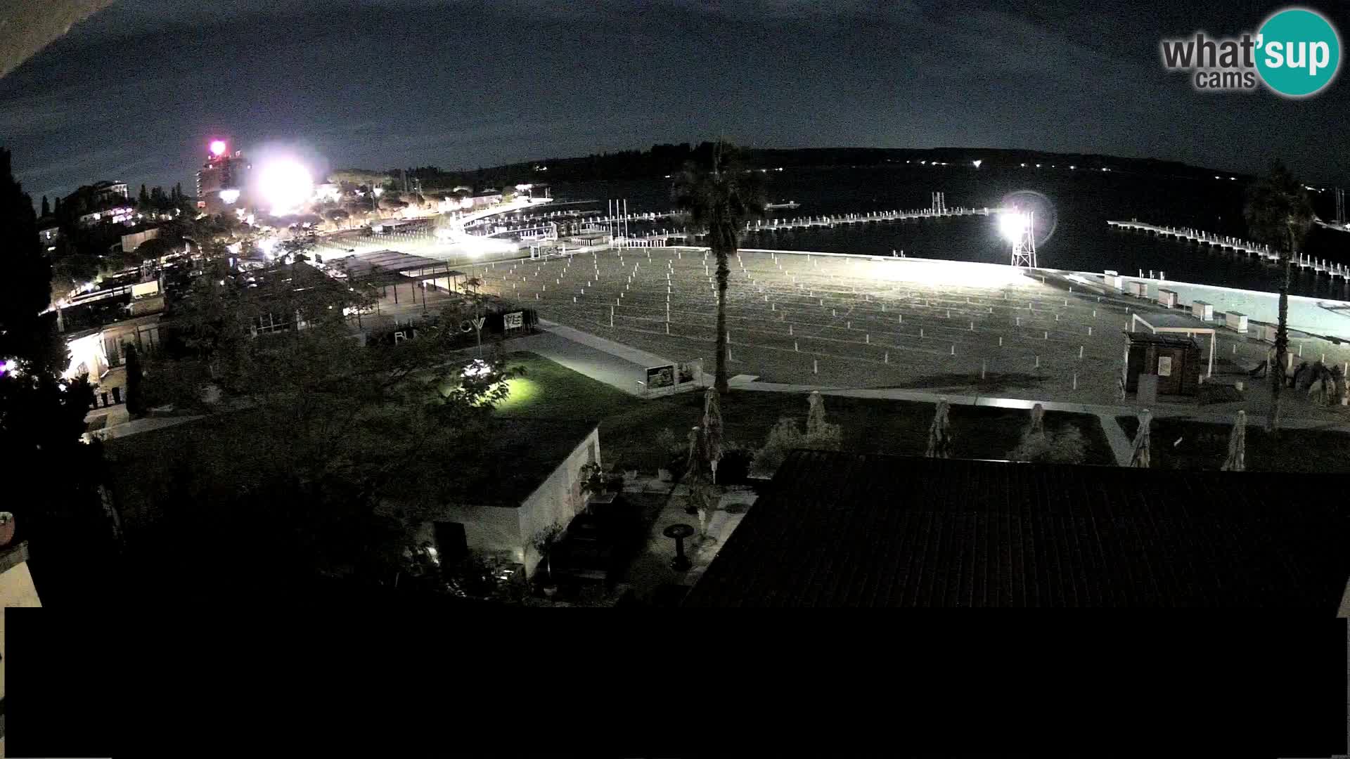 Webcam Live Playa de Portorož