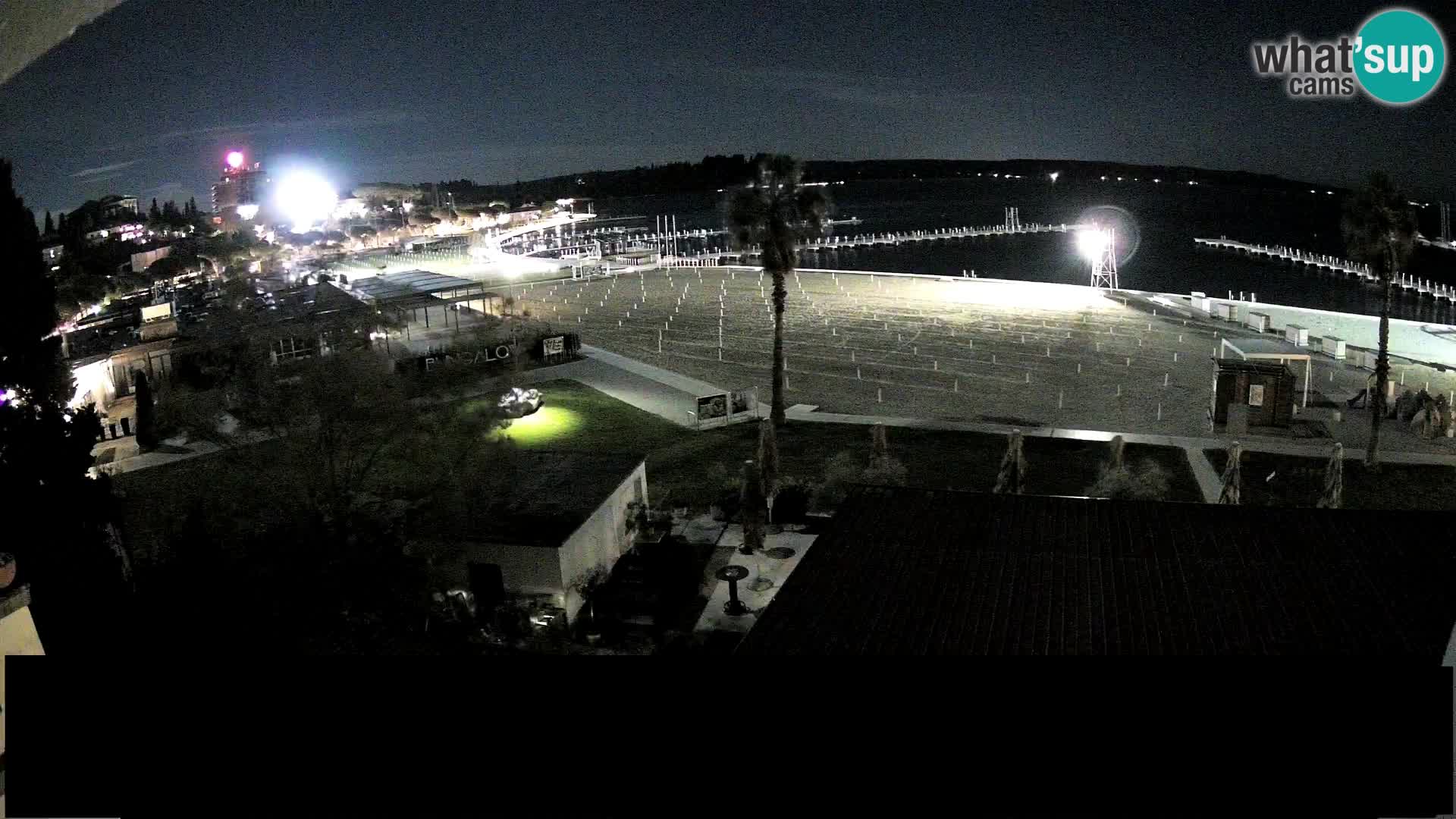 Webcam Live Strand in Portorož