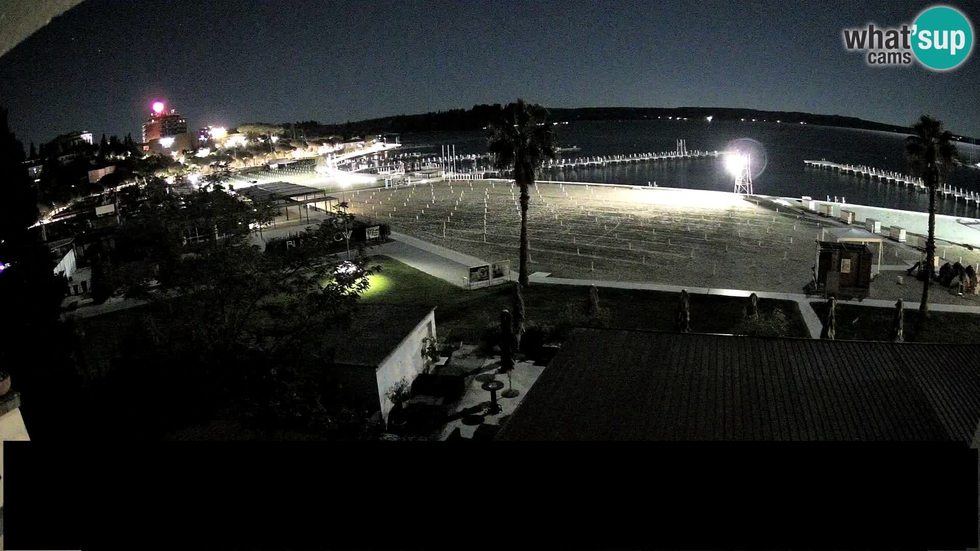 Webcam Portorož Strand – Karamela bar