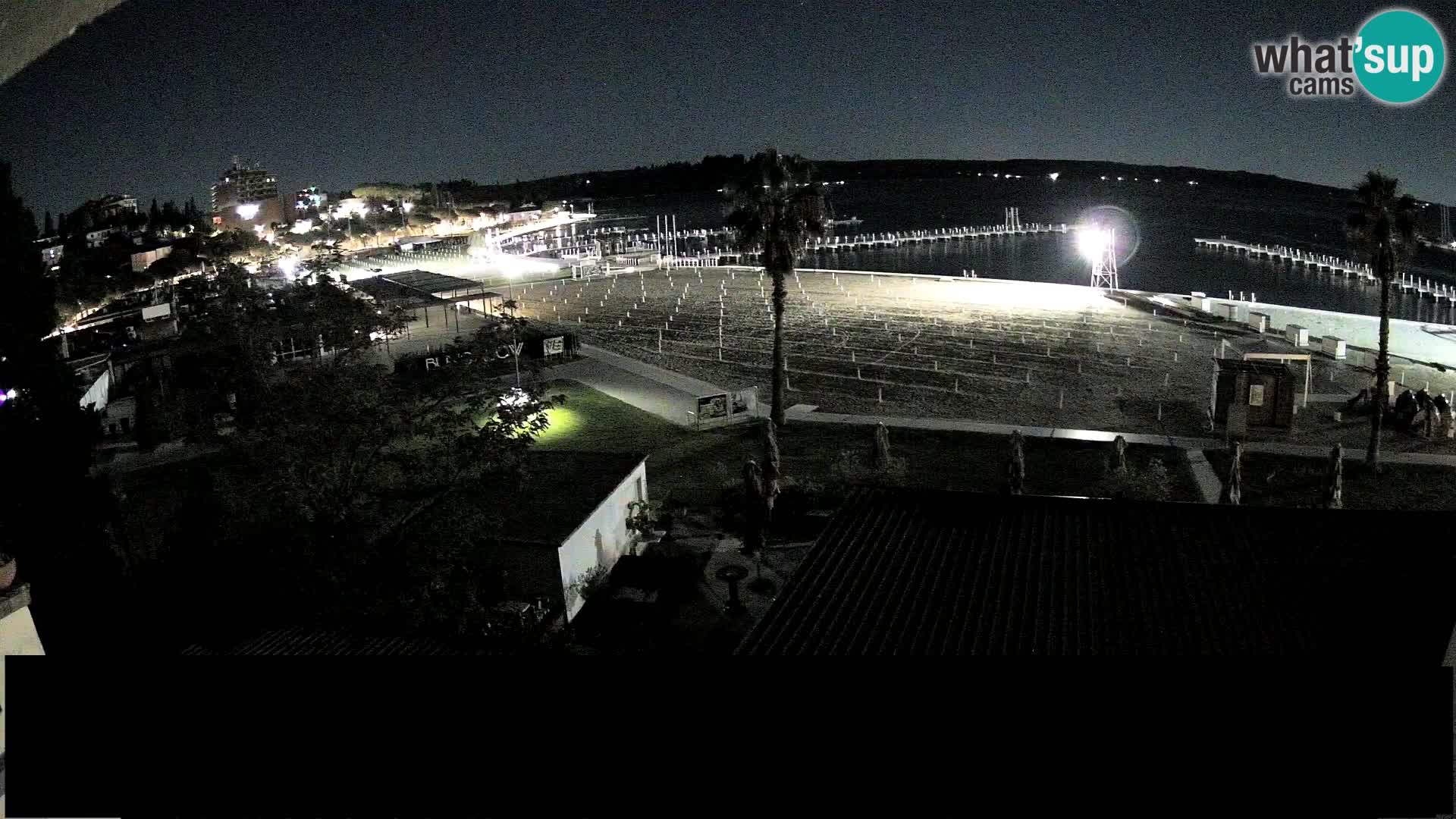 Webcam Portorož Strand – Karamela bar