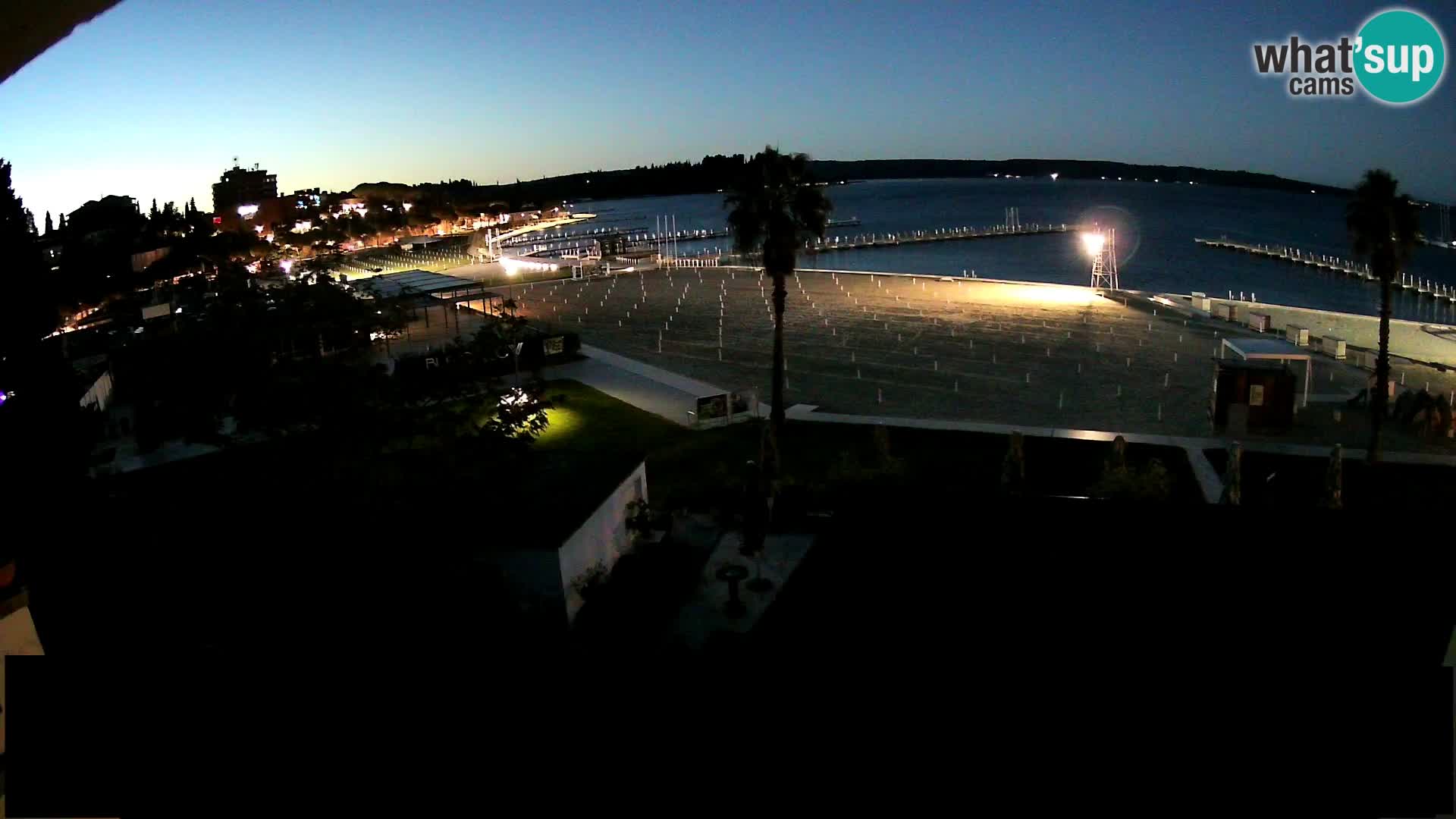 Webcam Live Spiaggia di Portorose