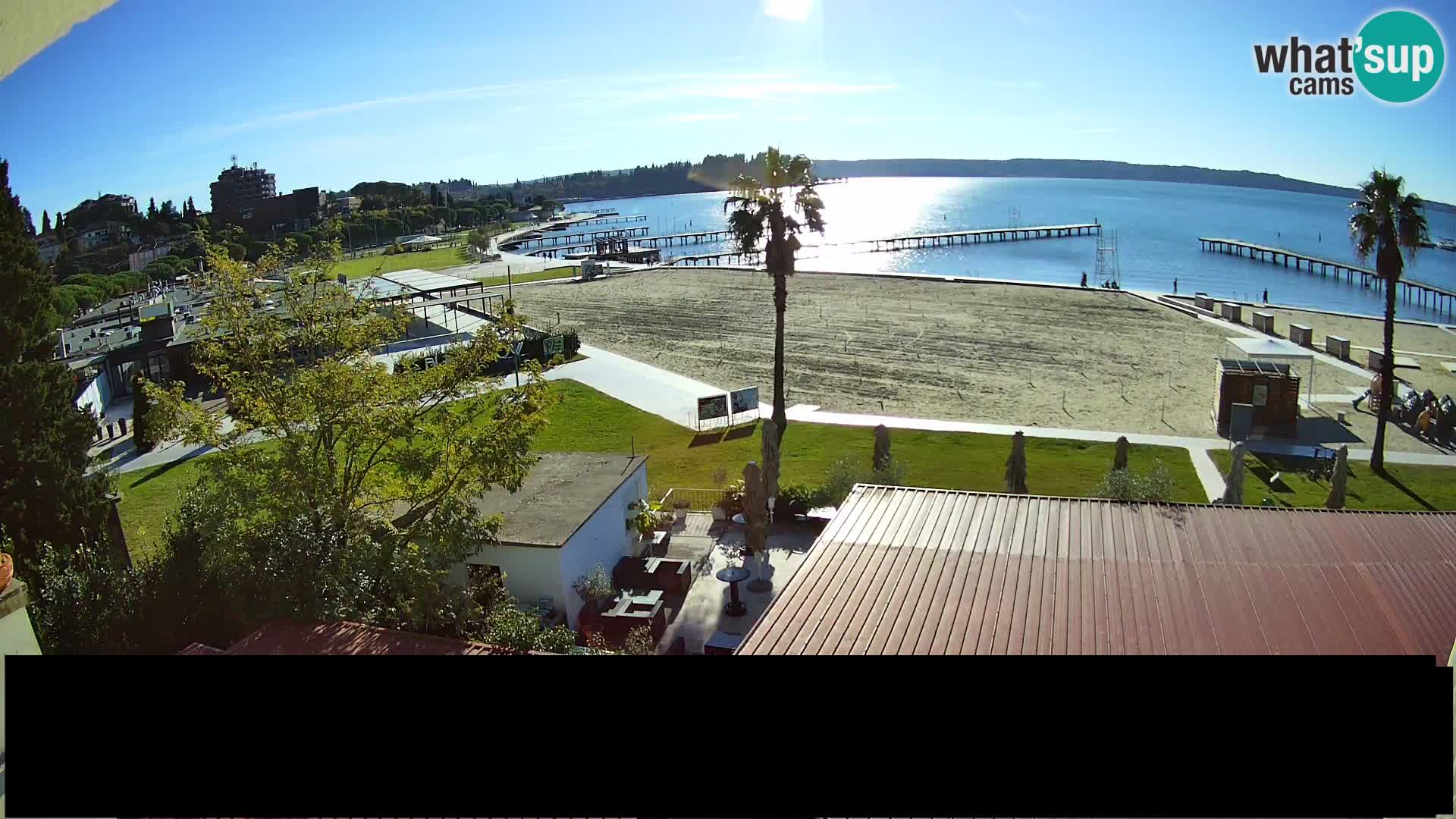 Webcam spiaggia Portorose – Caffe Karamela