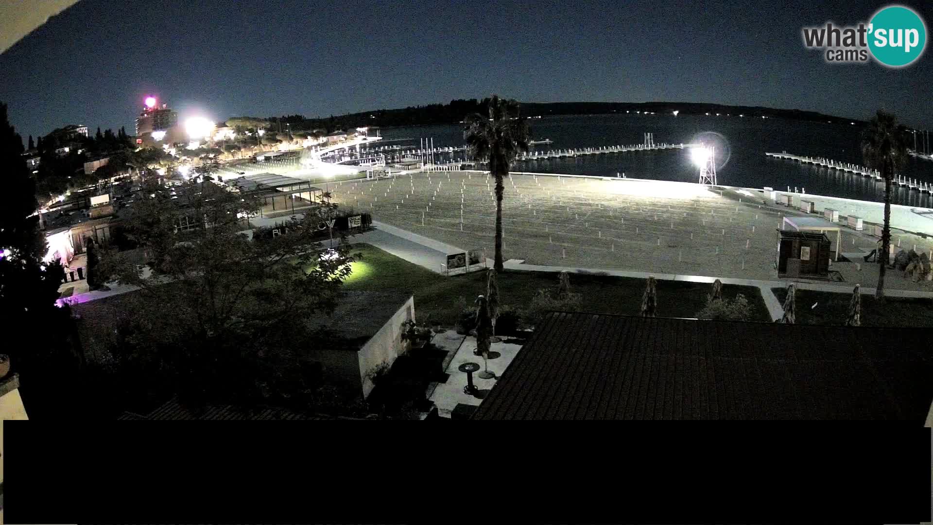 Webcam Live Strand in Portorož