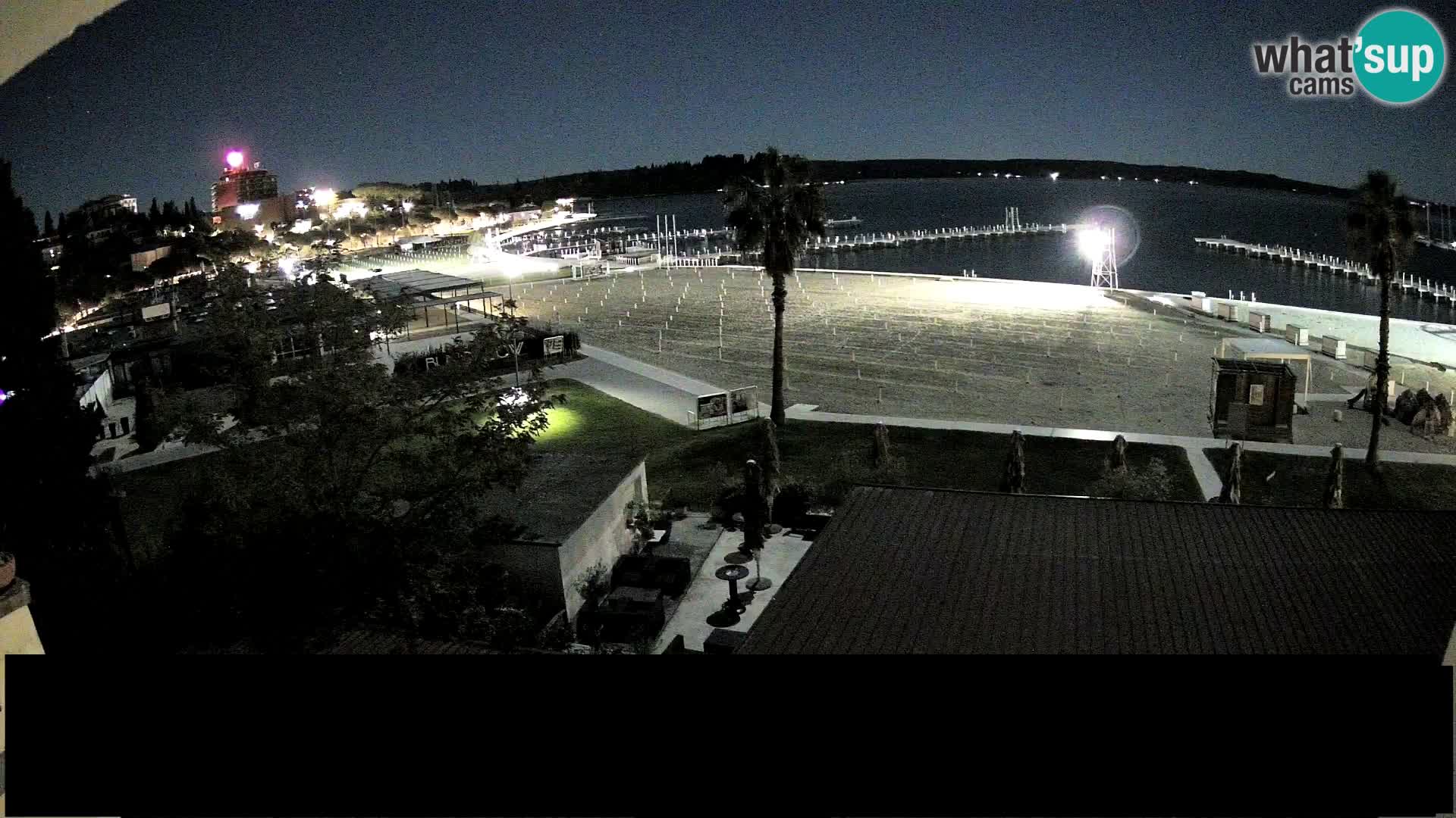 Webcam Portorož Strand – Karamela bar