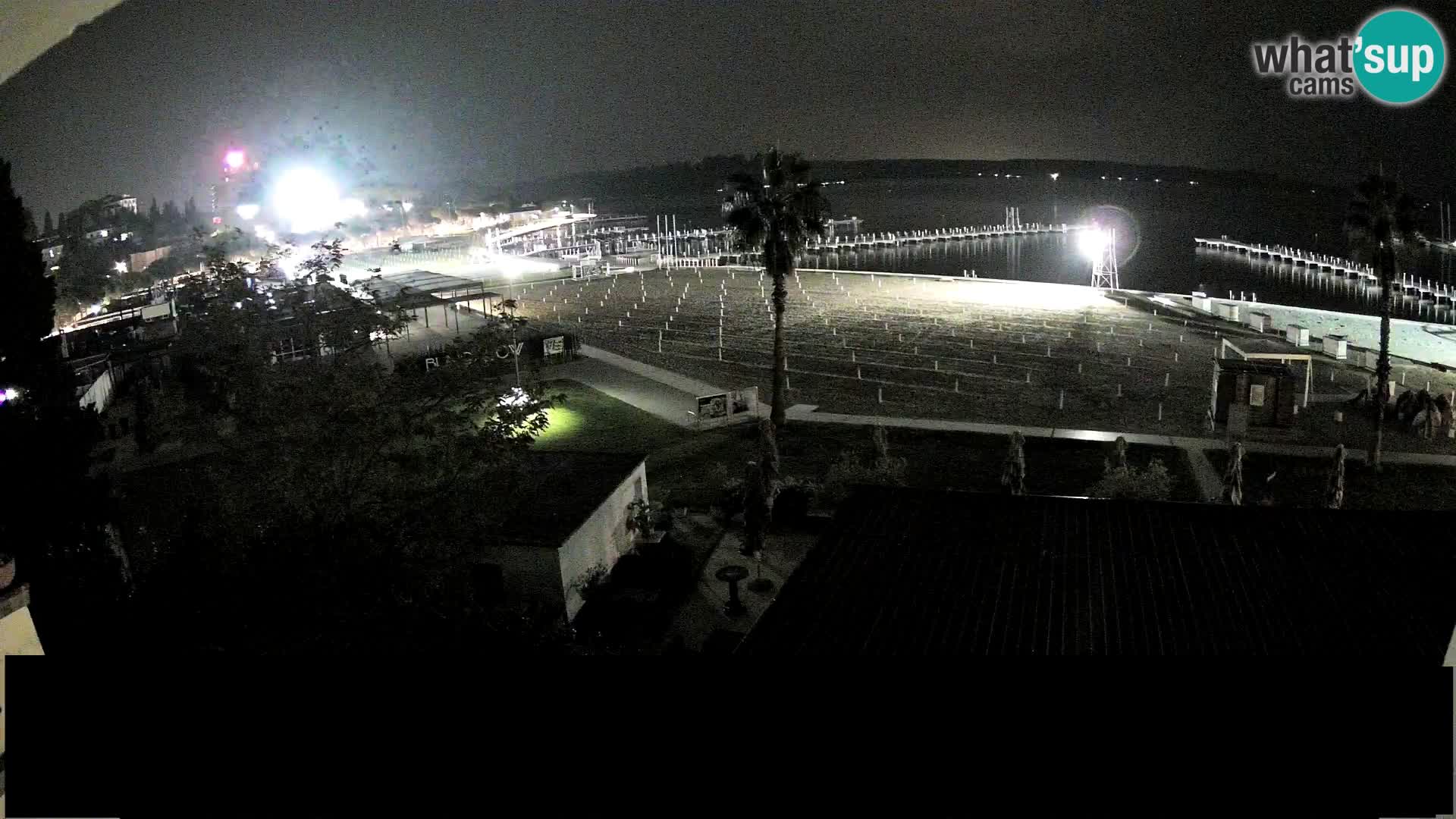 Webcam Live Playa de Portorož