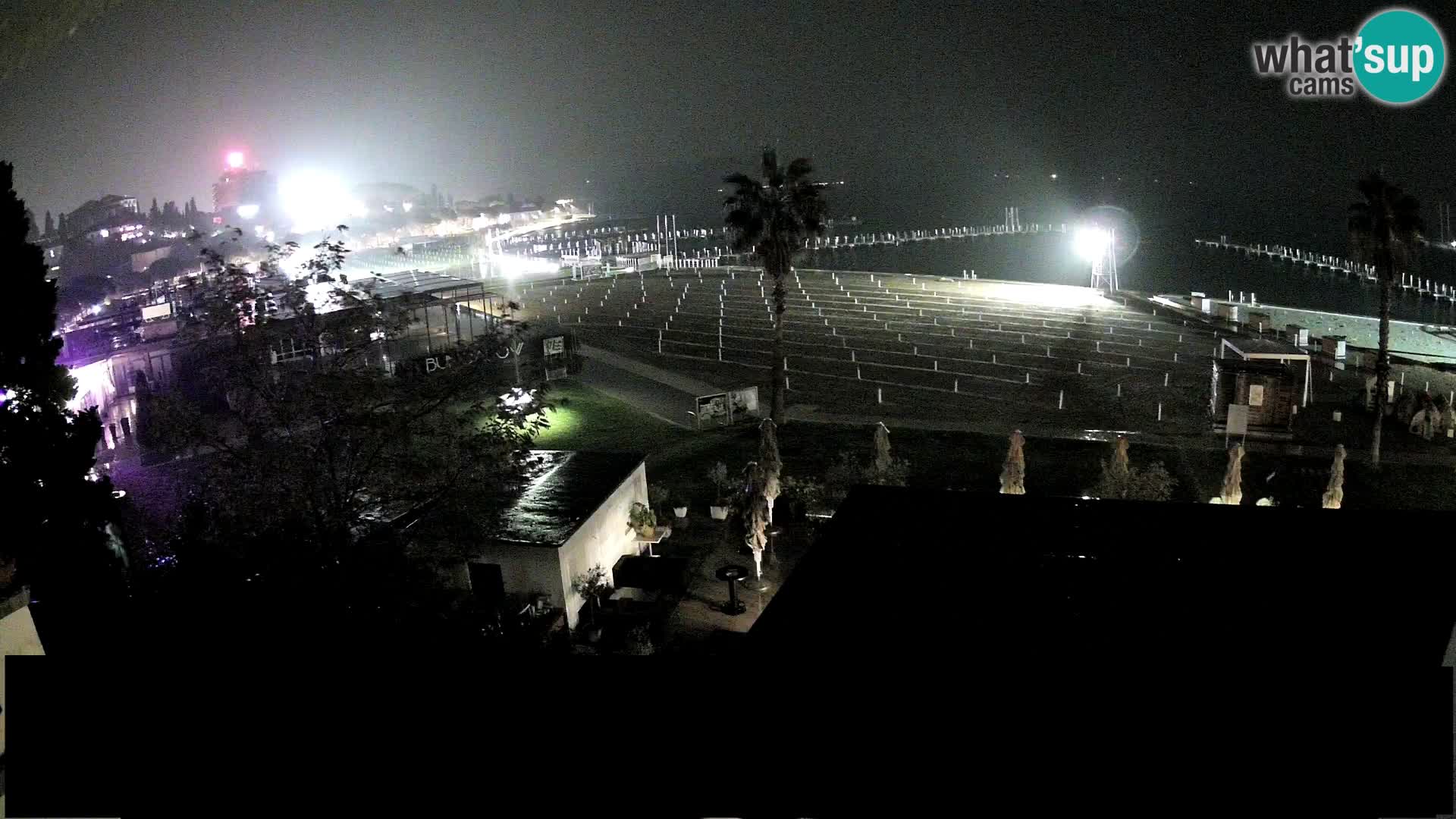 Playa Portorož camera en vivo