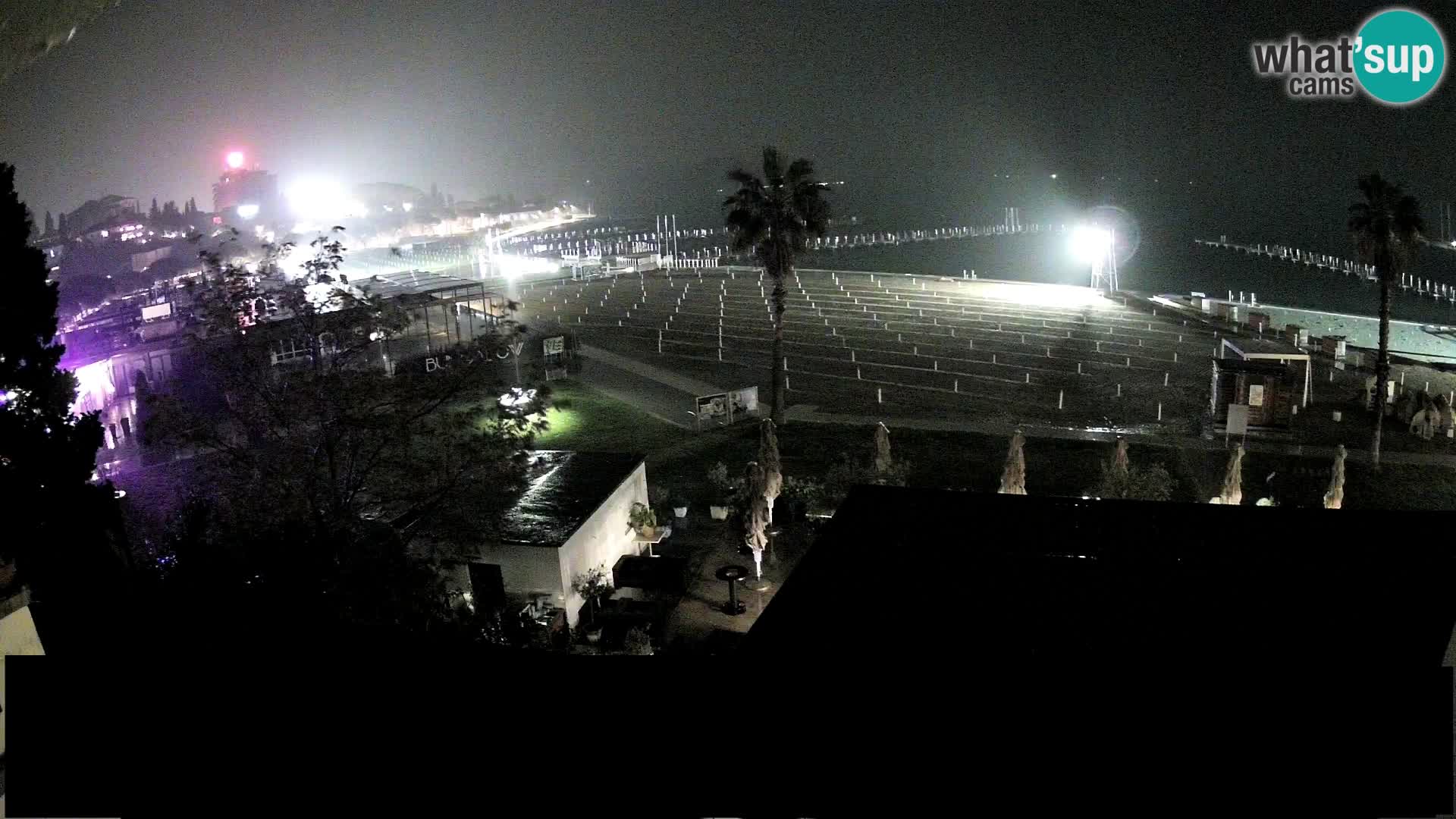 Playa Portorož camera en vivo