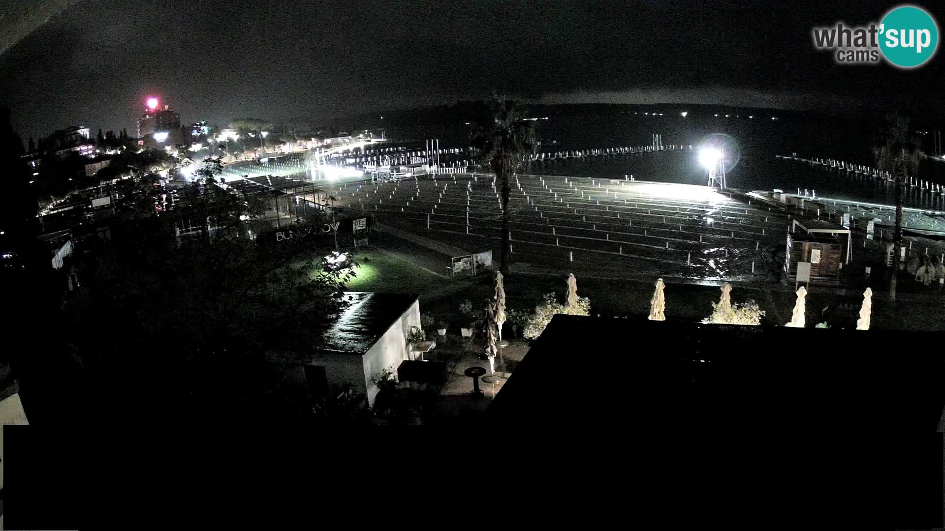 Playa Portorož camera en vivo