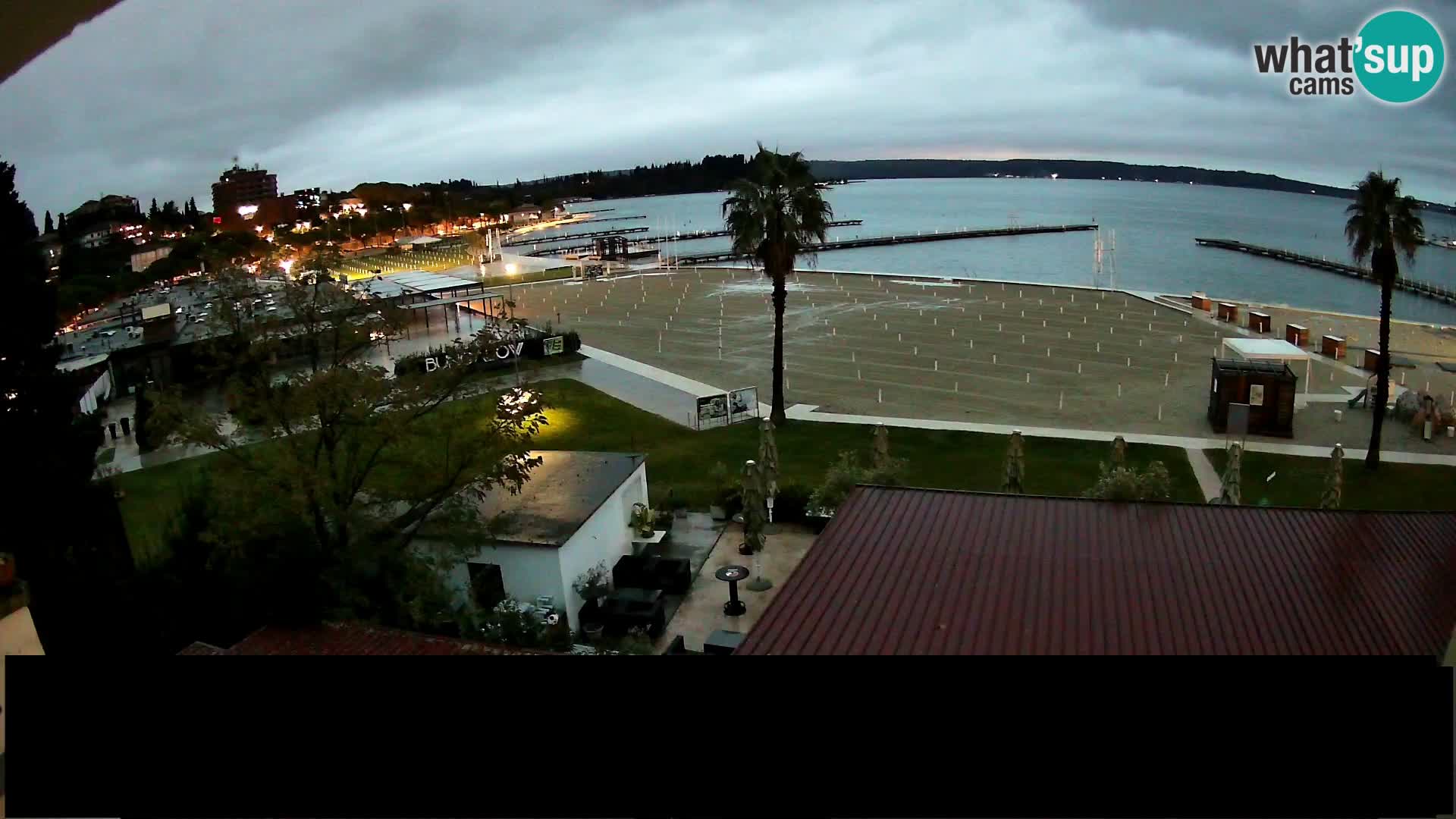 Webcam Live Playa de Portorož