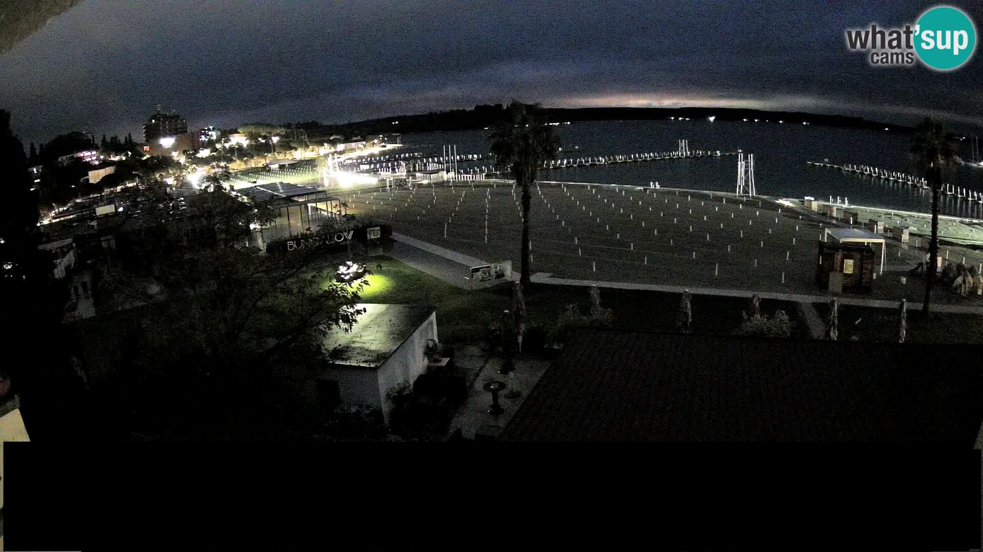 Webcam live Playa Portorož – Caffe Karamela