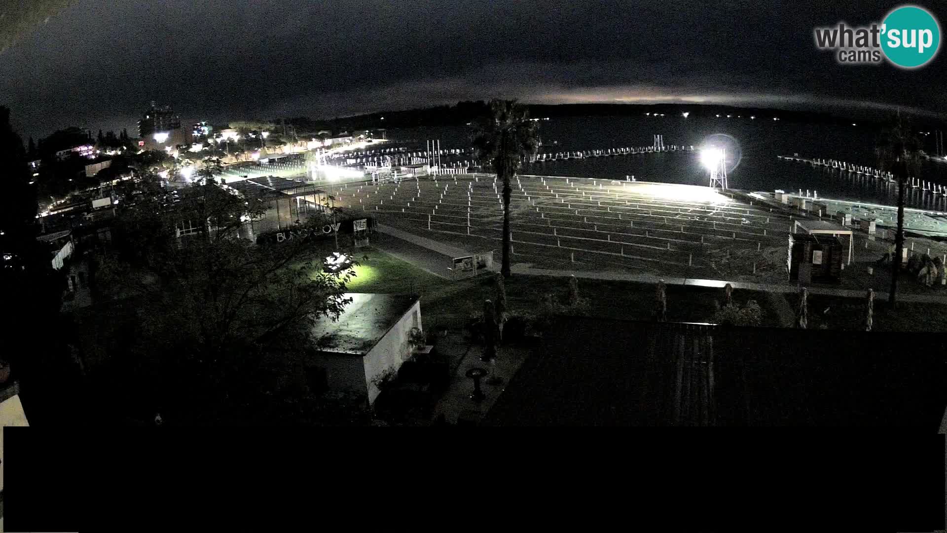 Webcam Live Strand in Portorož