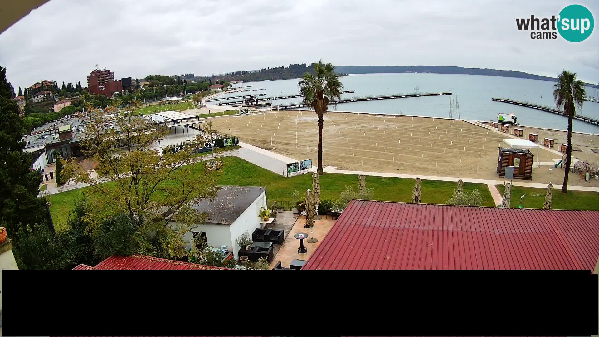 Webcam Live Spiaggia di Portorose