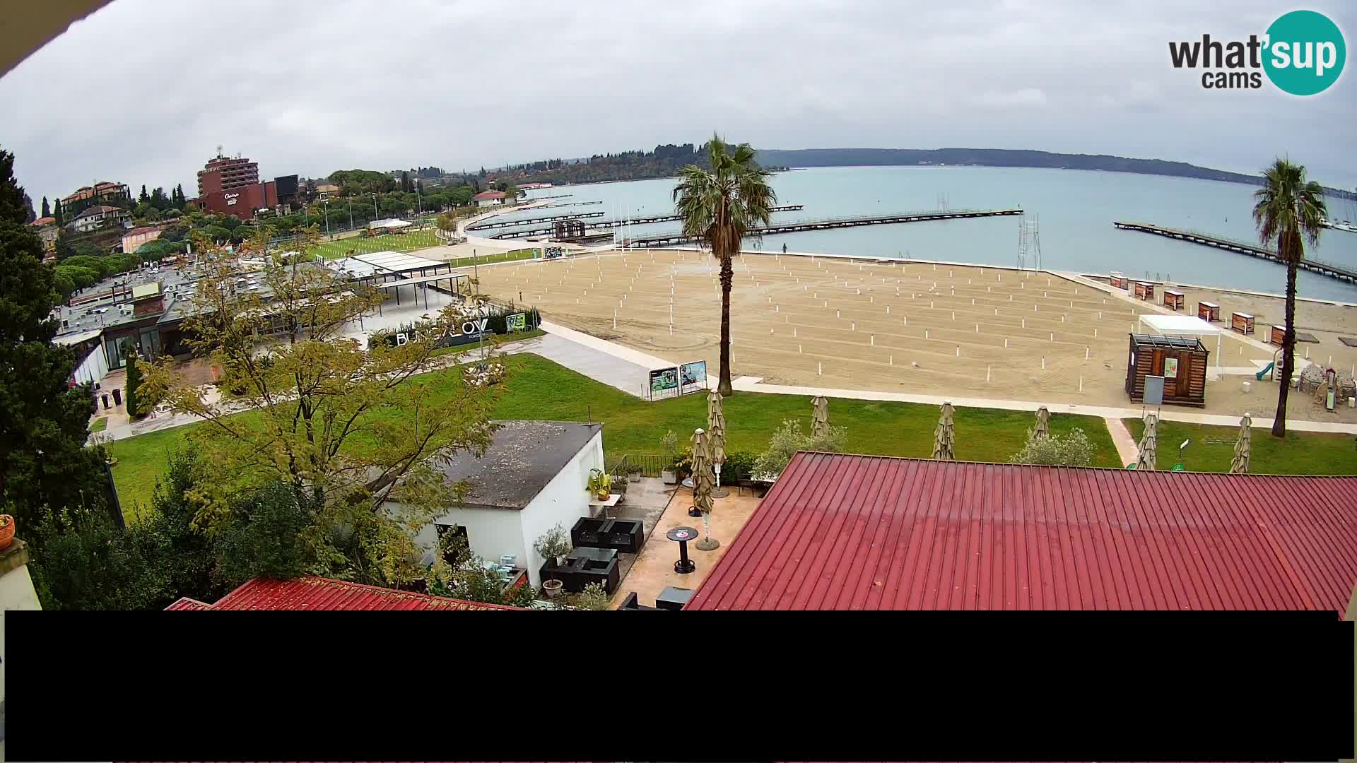 Webcam spiaggia Portorose – Caffe Karamela