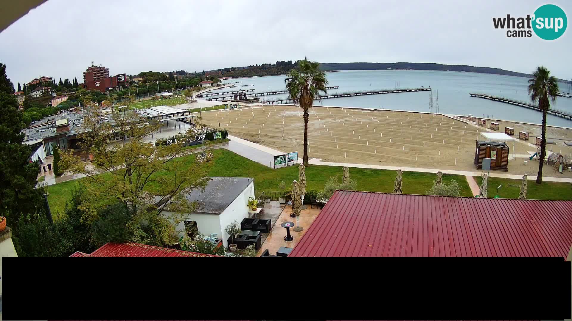 Webcam Live Strand in Portorož