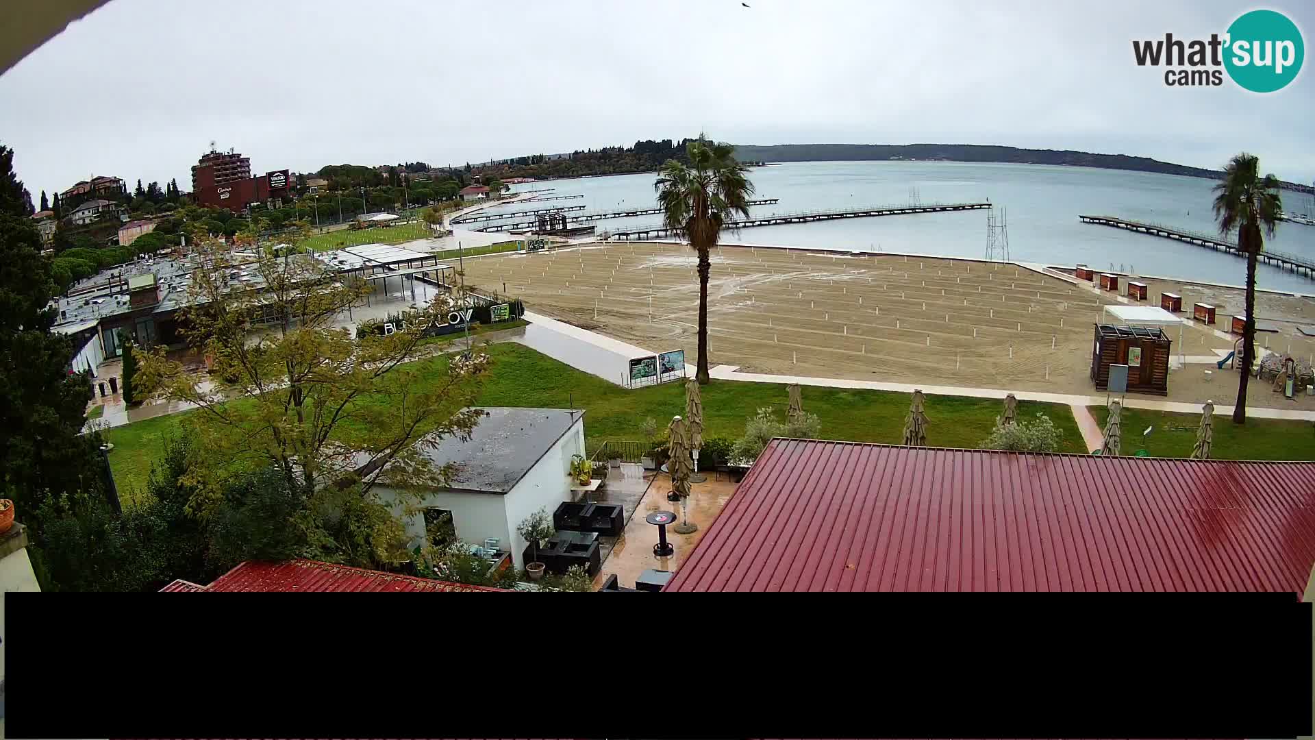 Webcam Live Strand in Portorož