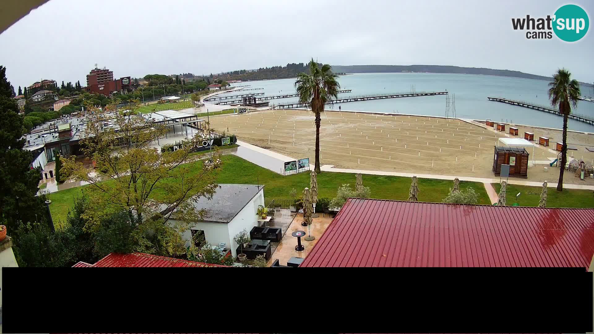 Webcam Portorož Strand – Karamela bar