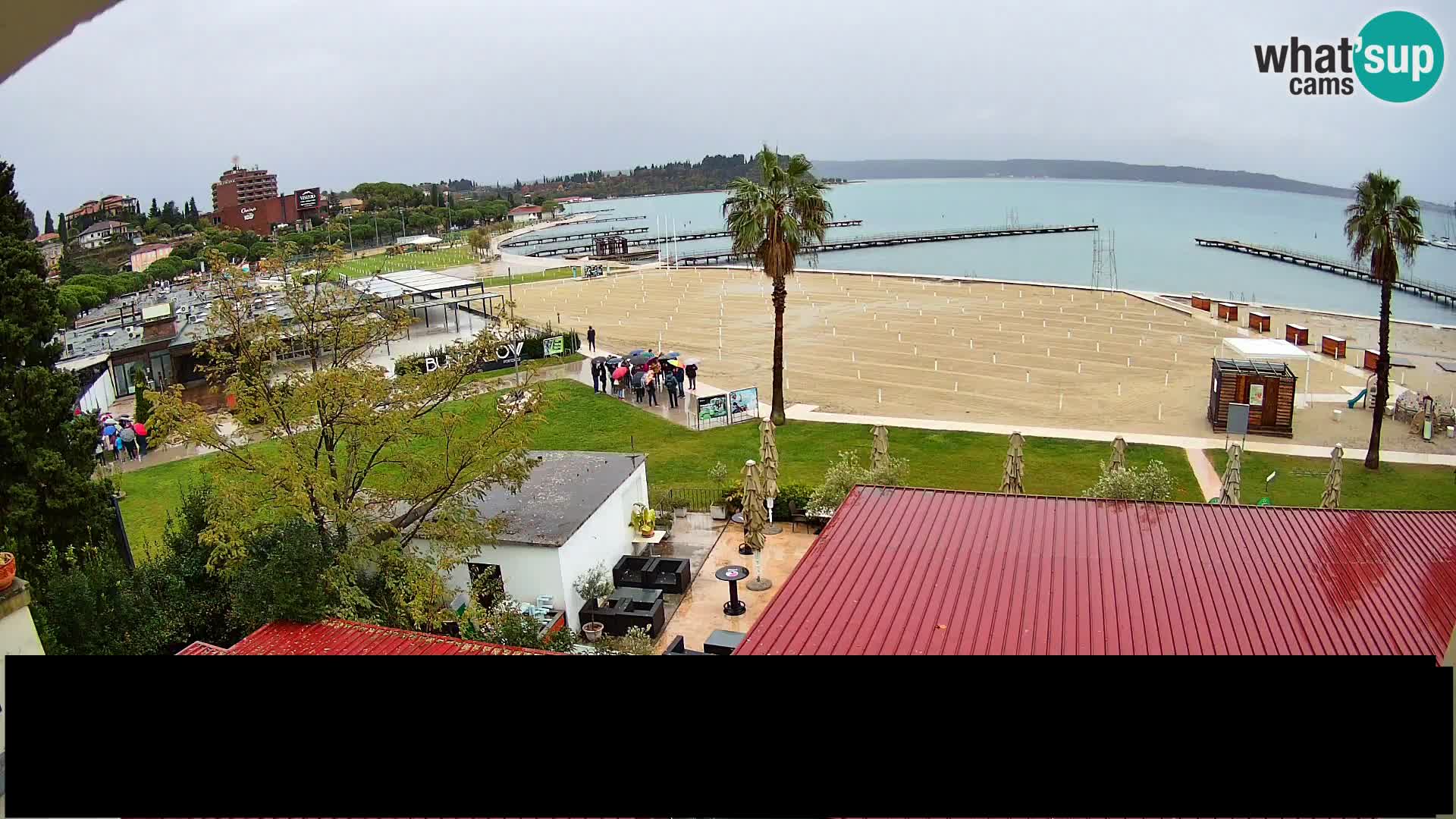 Webcam Live Strand in Portorož