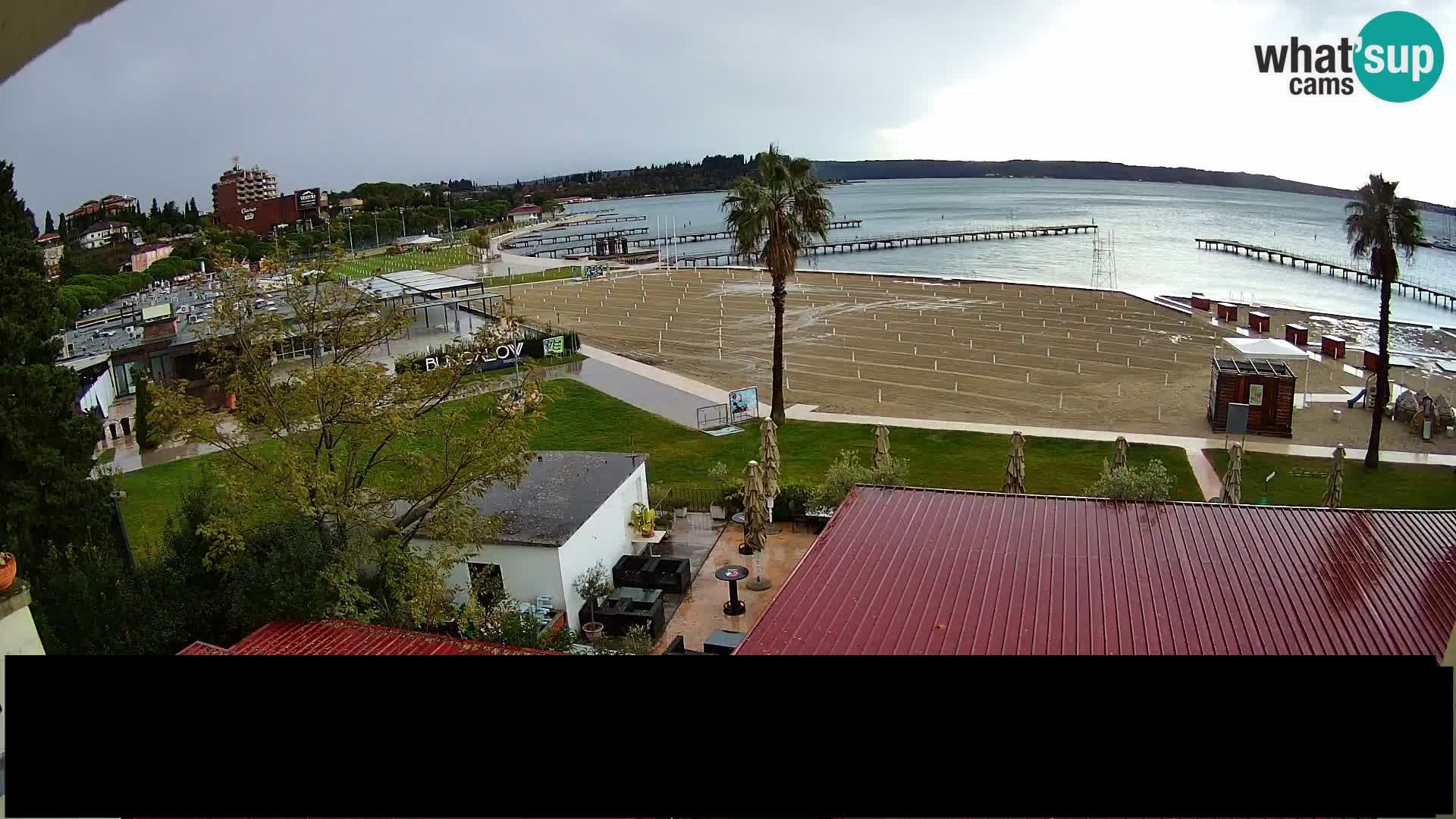 Webcam Live Spiaggia di Portorose