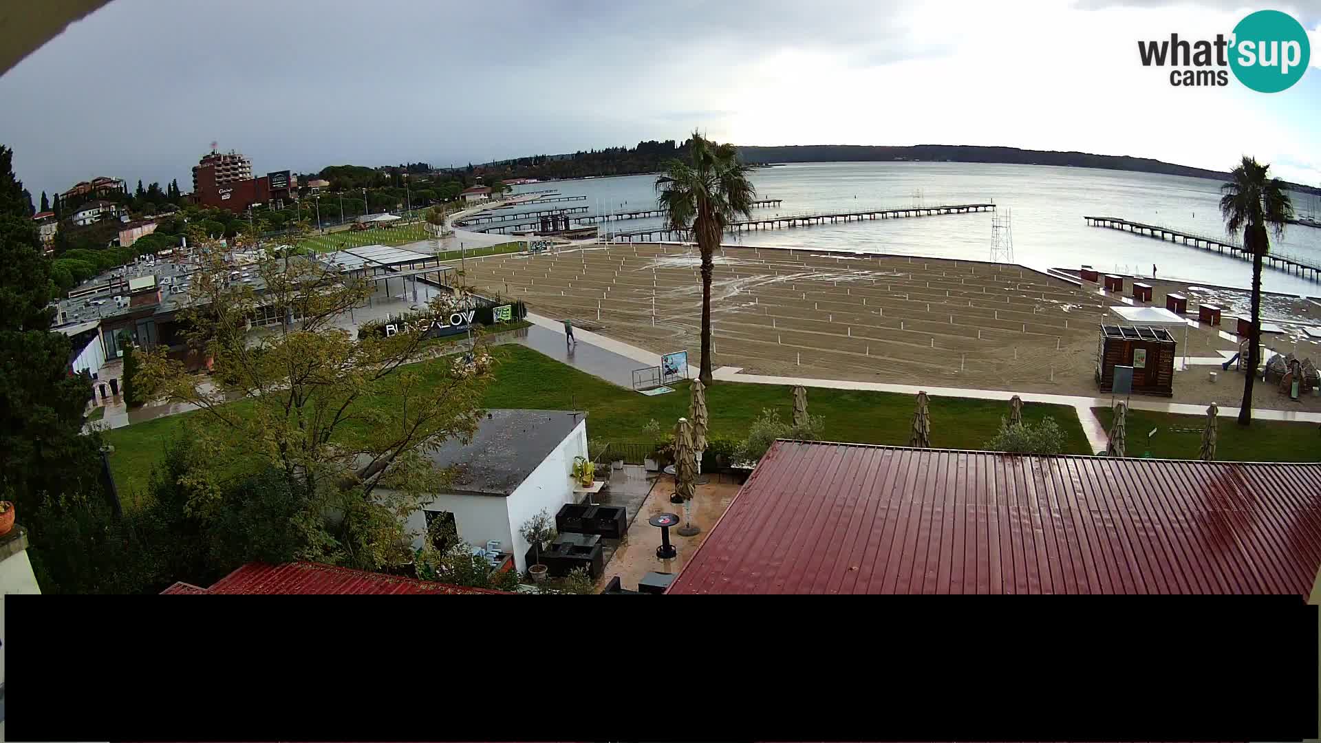 Webcam Live Strand in Portorož