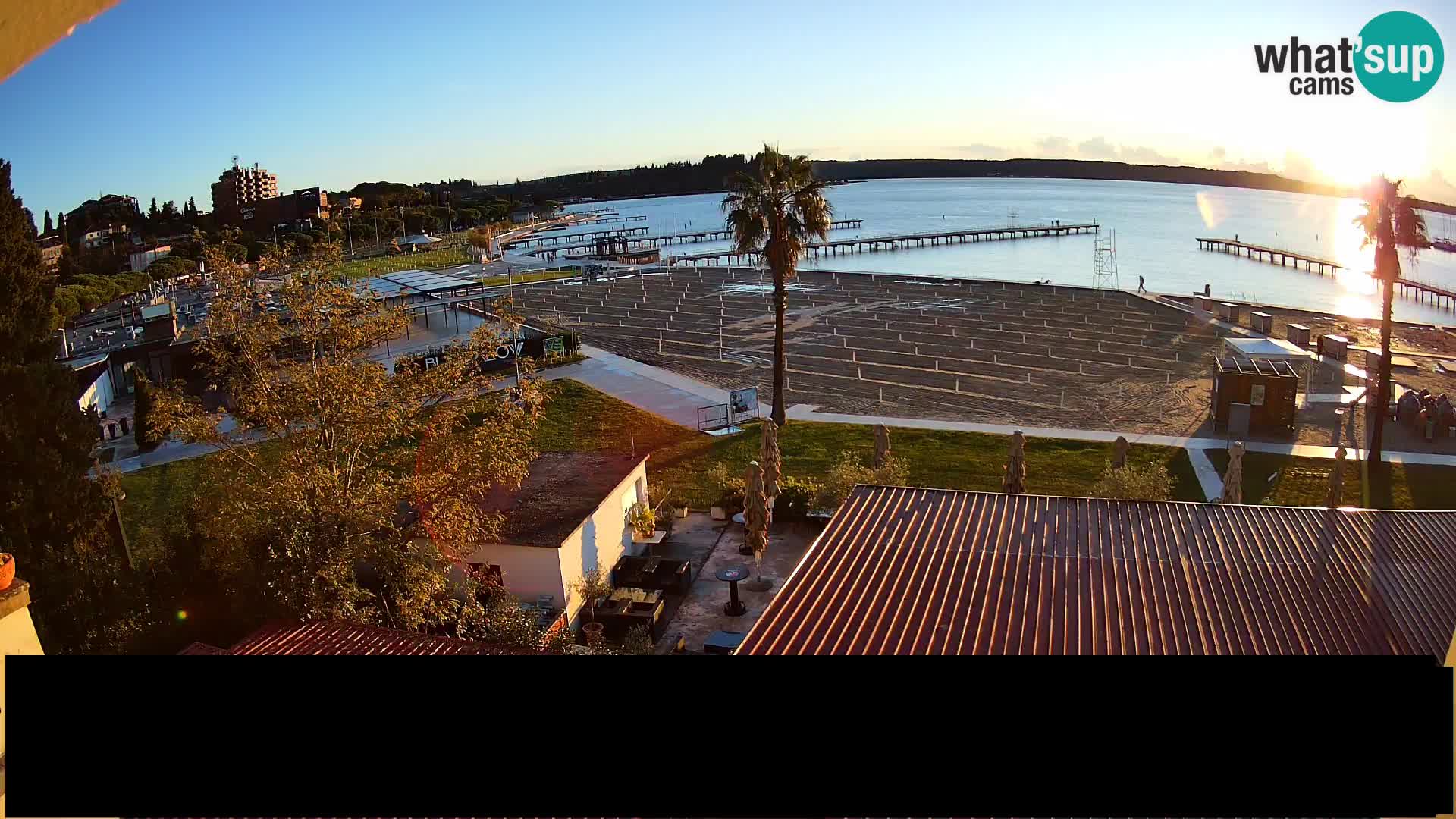 Webcam Live Strand in Portorož