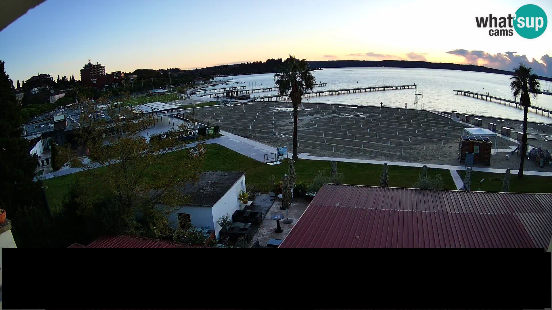 Webcam Live Spiaggia di Portorose