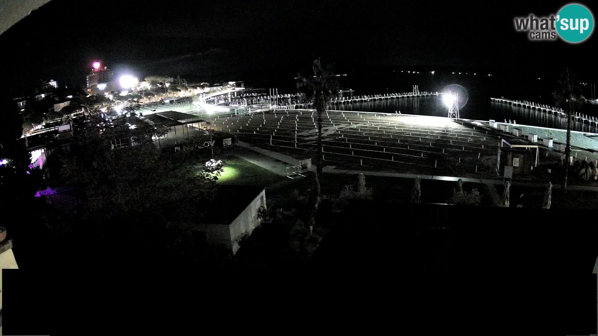 Playa Portorož camera en vivo