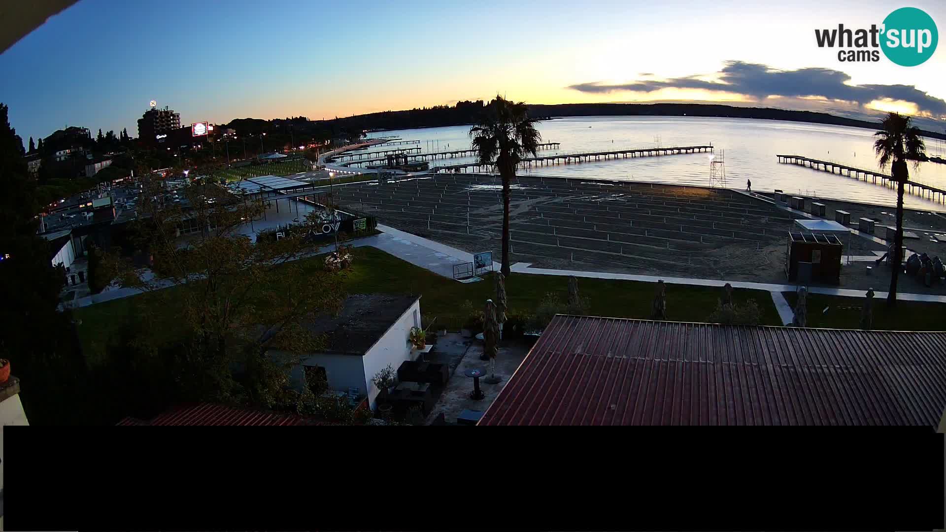 Webcam Live Spiaggia di Portorose