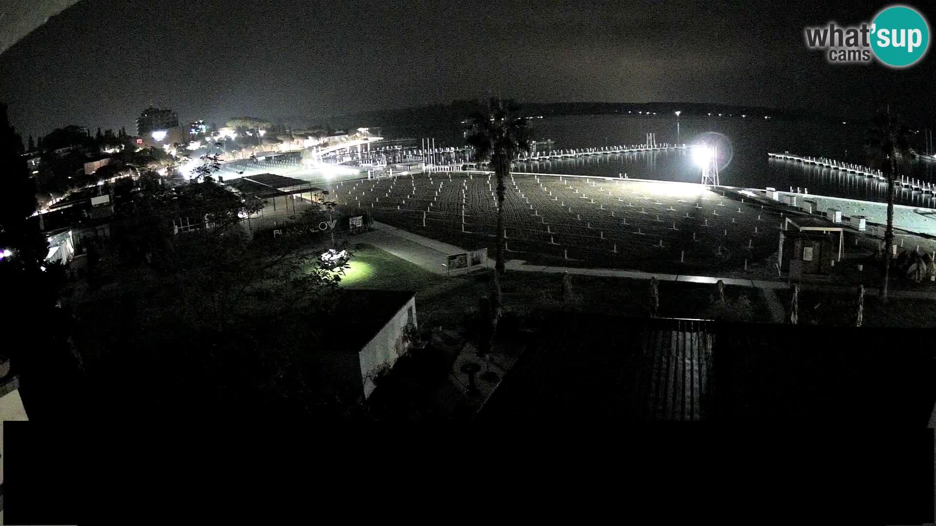 Webcam Live Playa de Portorož