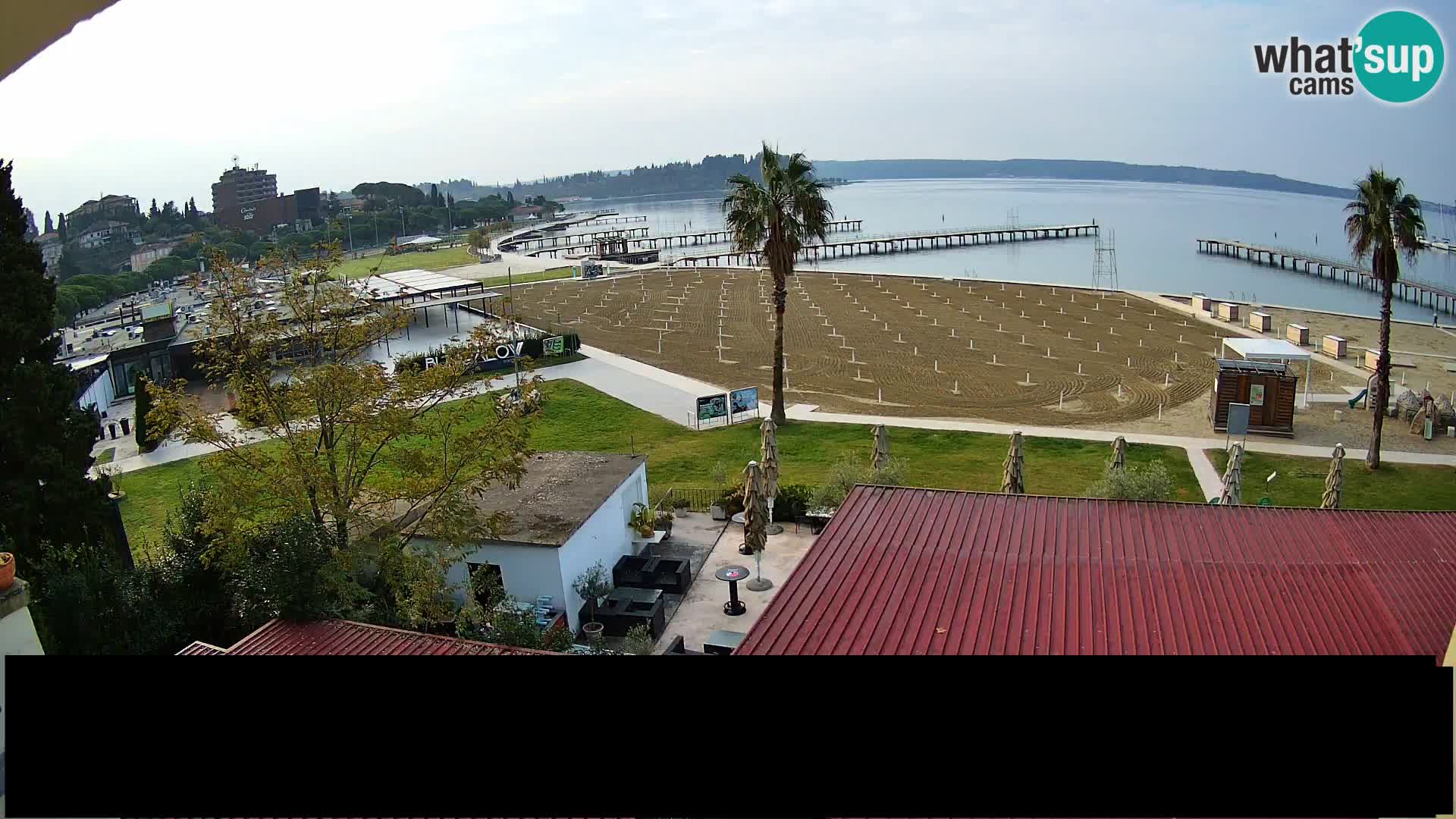 Webcam Portorož Strand – Karamela bar