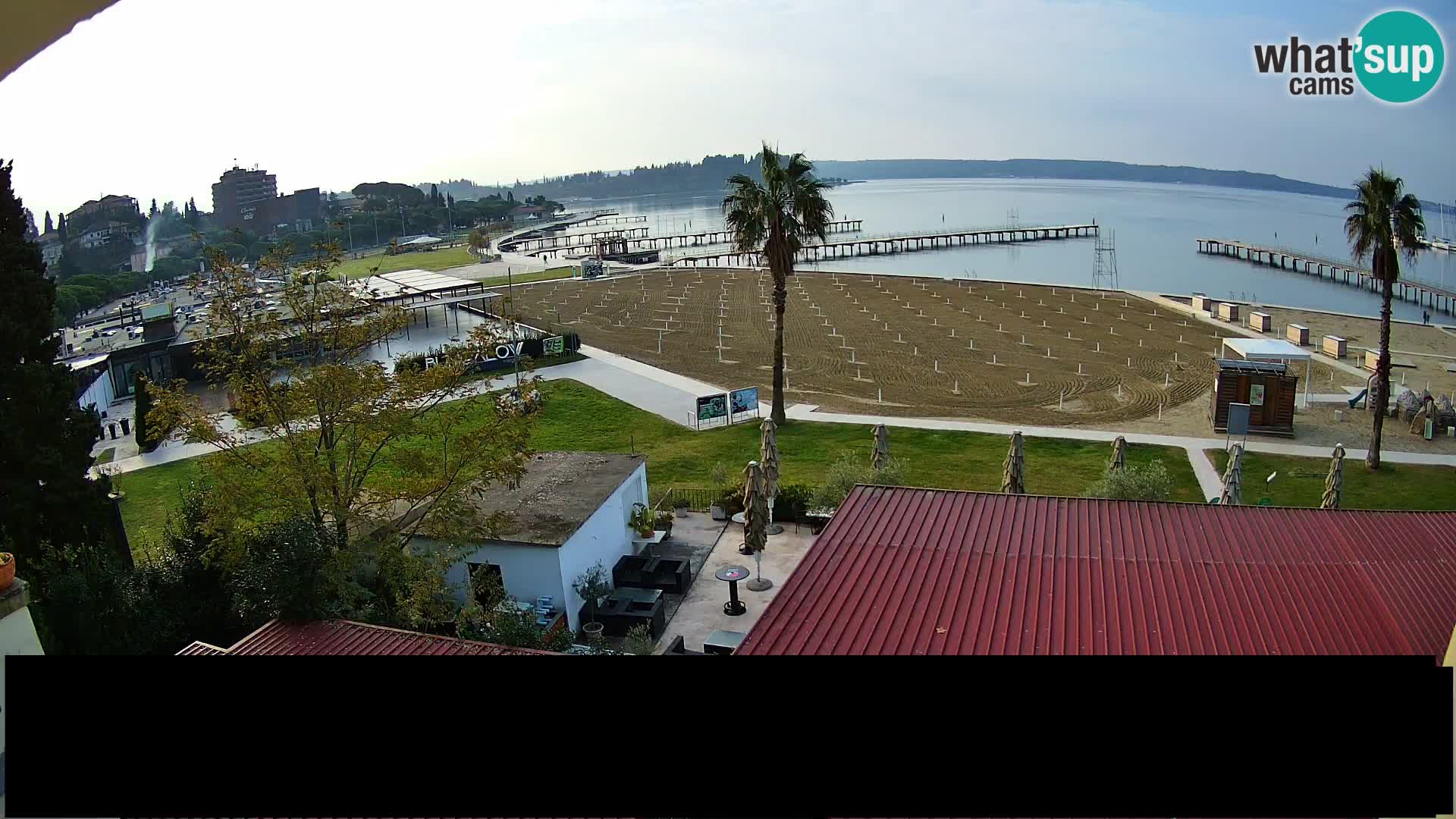 Playa Portorož camera en vivo