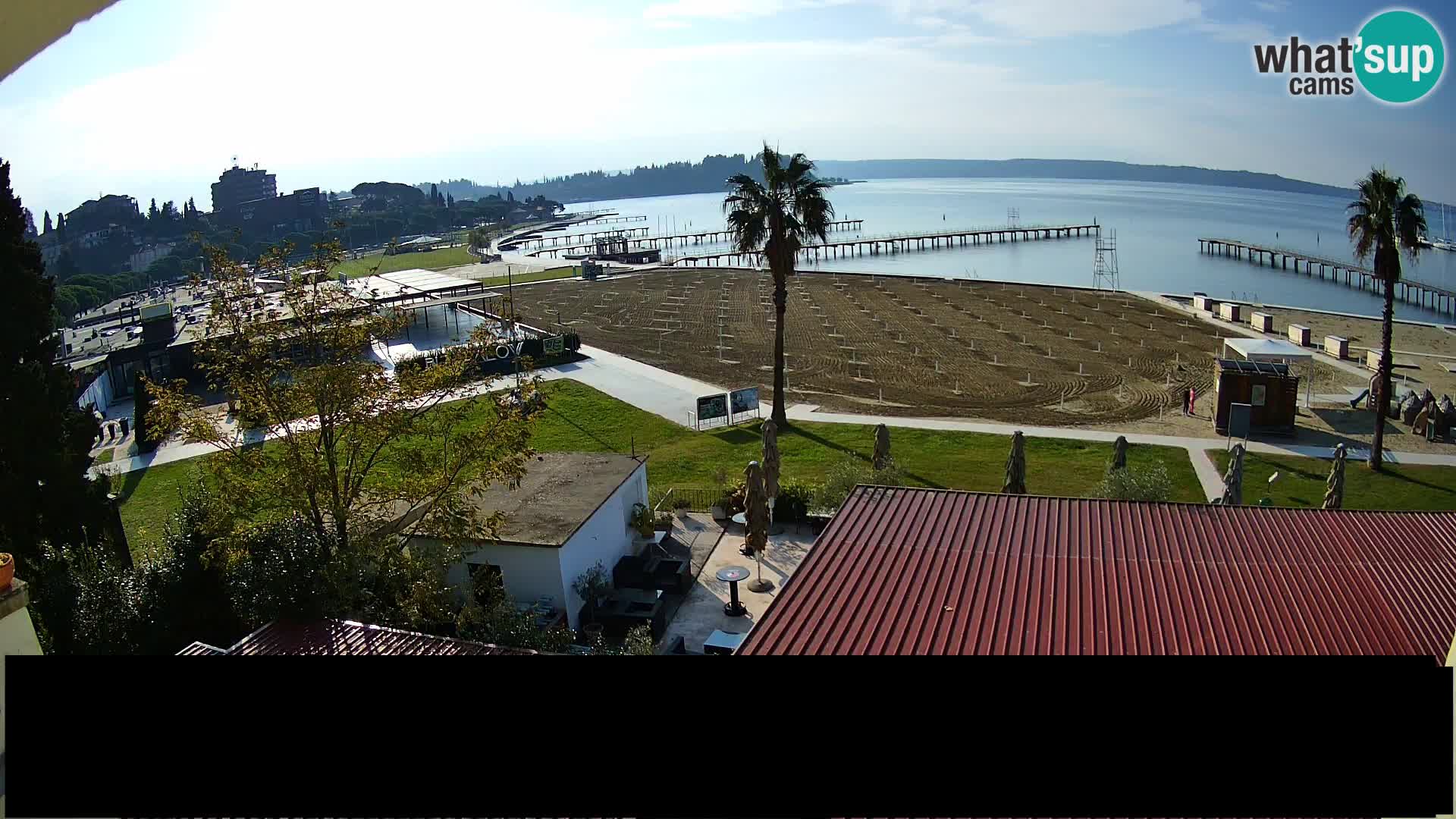 Webcam Live Spiaggia di Portorose