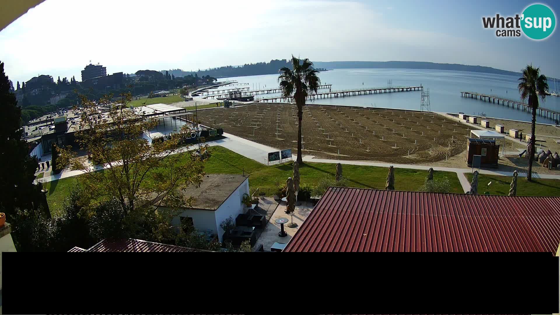 Webcam Live Spiaggia di Portorose